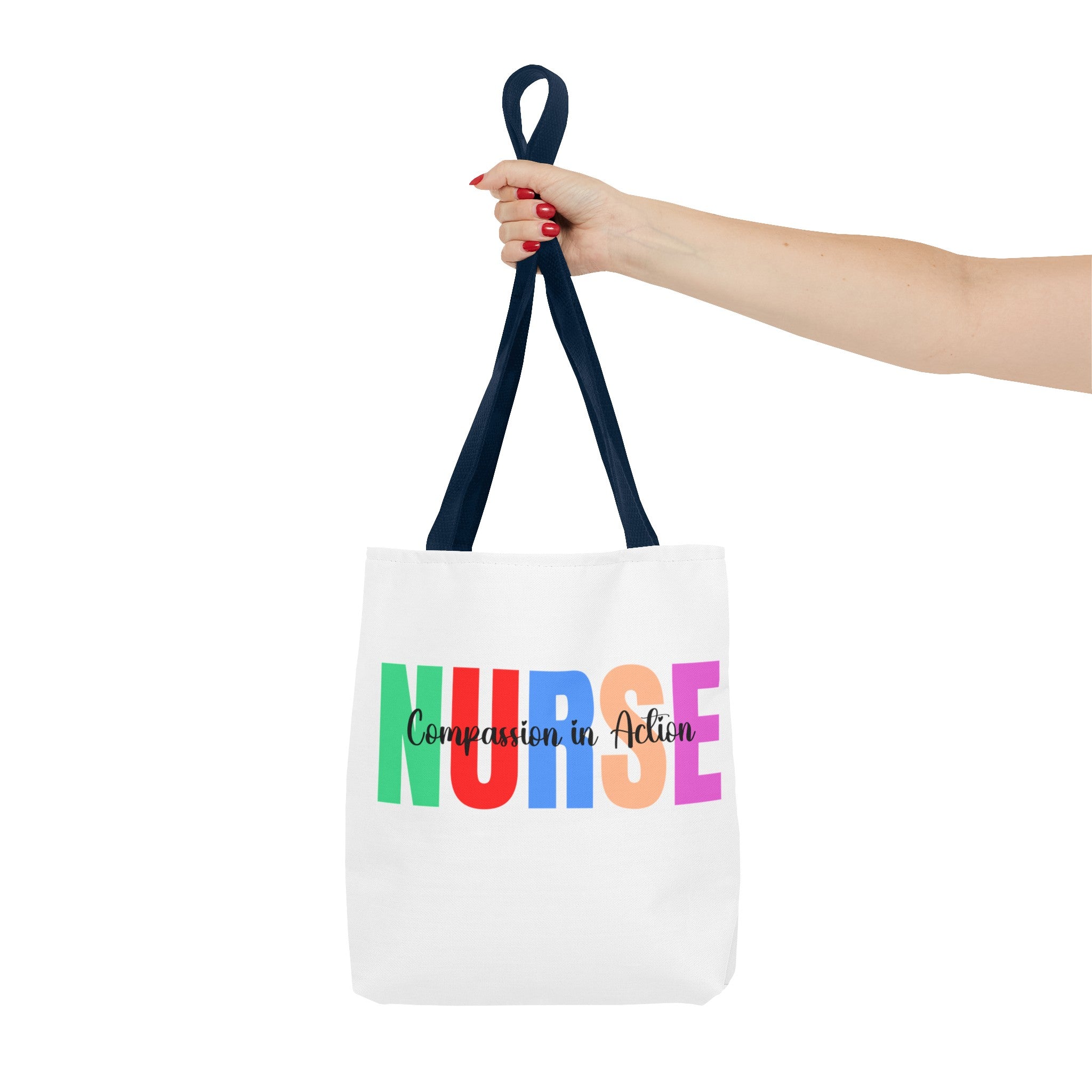 Nurse Compassion In Action Tote Bag (AOP)