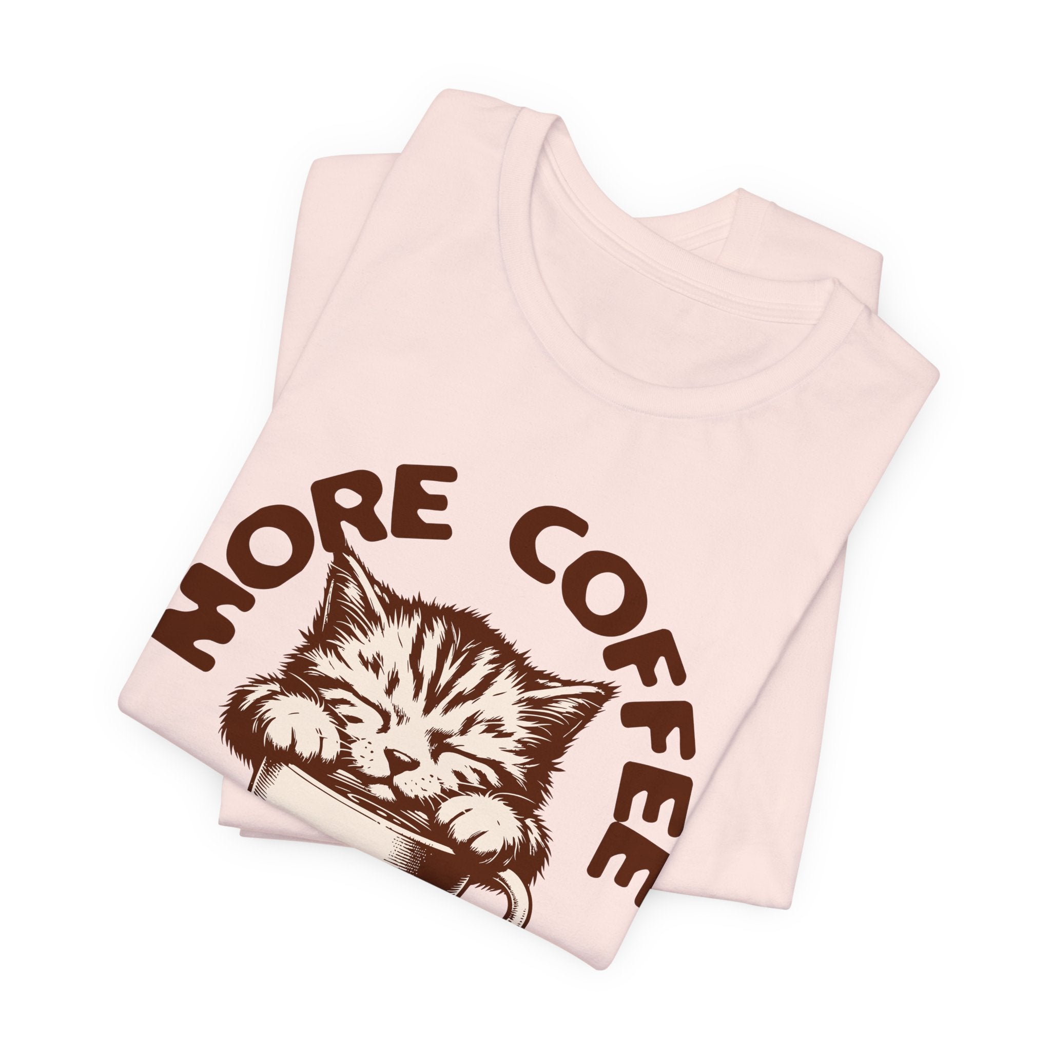 More Coffee Por Favor Funny Unisex Jersey Short Sleeve Tee, Gift for Mom, Gift for Dad, Gift for Teacher, Gift for friend