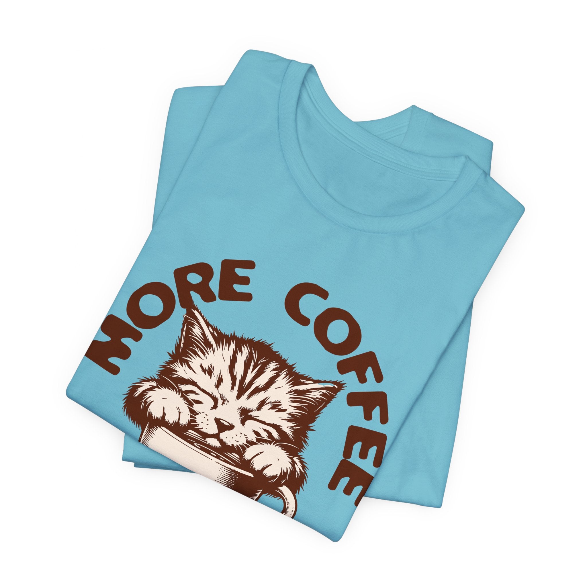 More Coffee Por Favor Funny Unisex Jersey Short Sleeve Tee, Gift for Mom, Gift for Dad, Gift for Teacher, Gift for friend