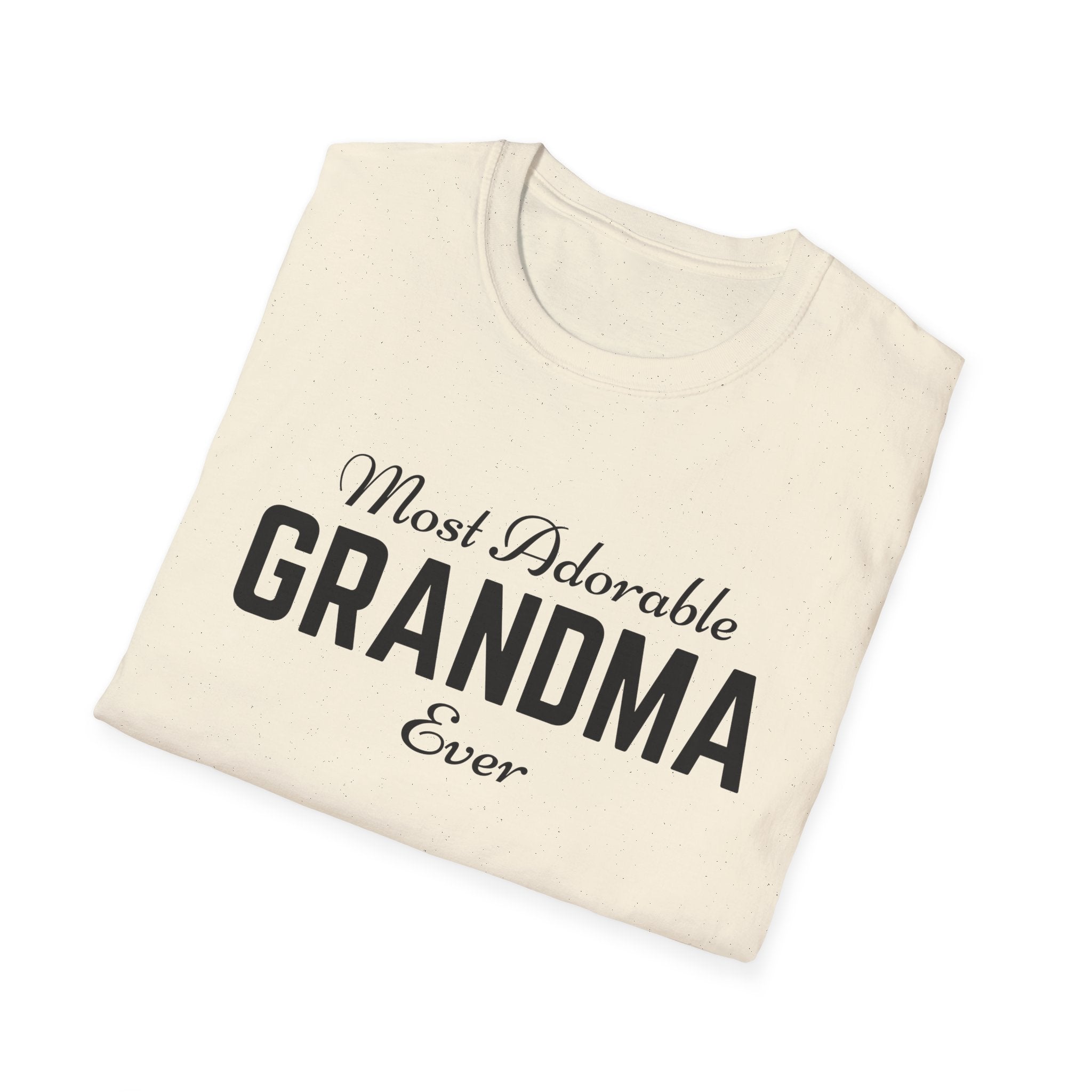 The Most Adorable Grandma ever Unisex Softstyle T-Shirt