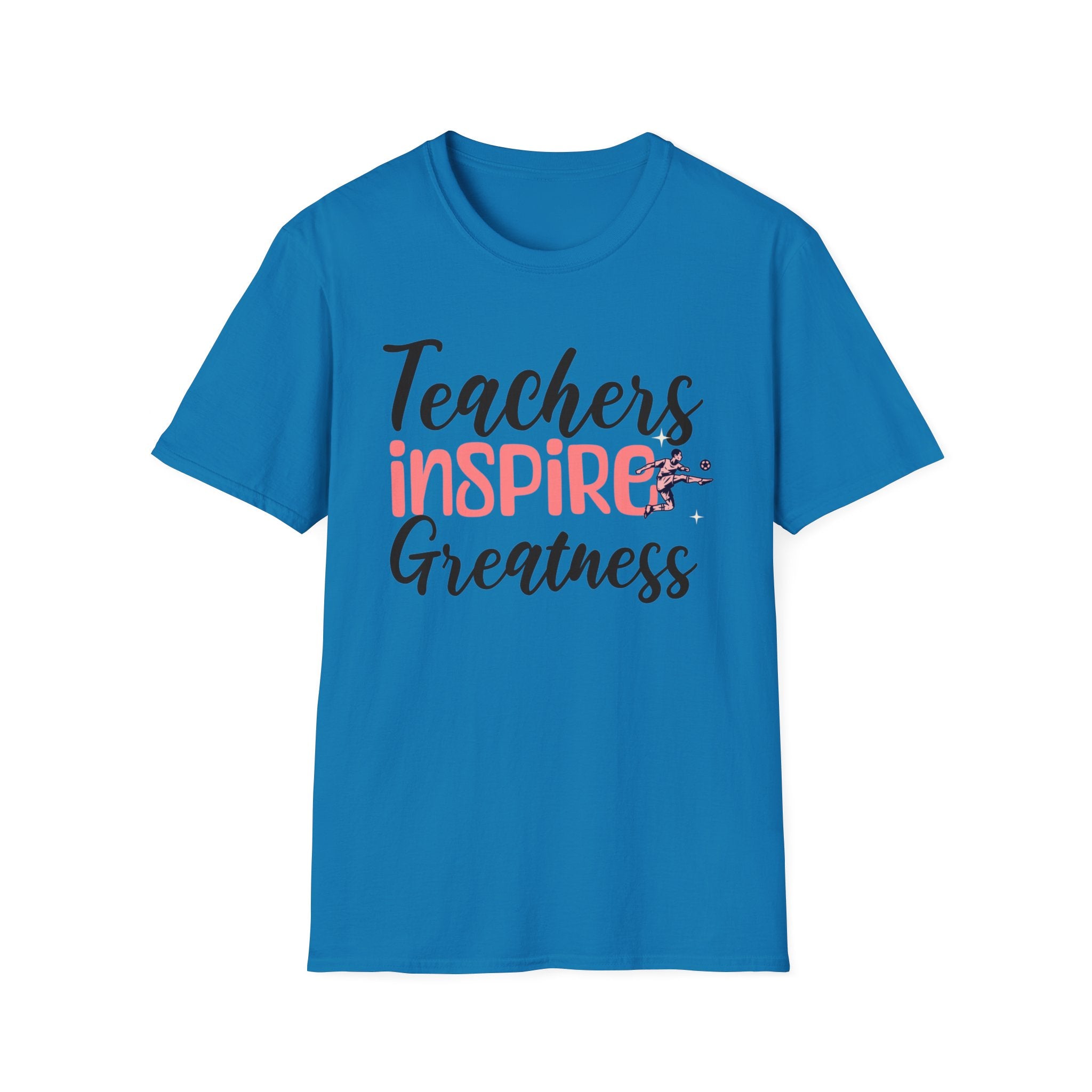 Teachers Inspire Greatness Unisex Softstyle T-Shirt