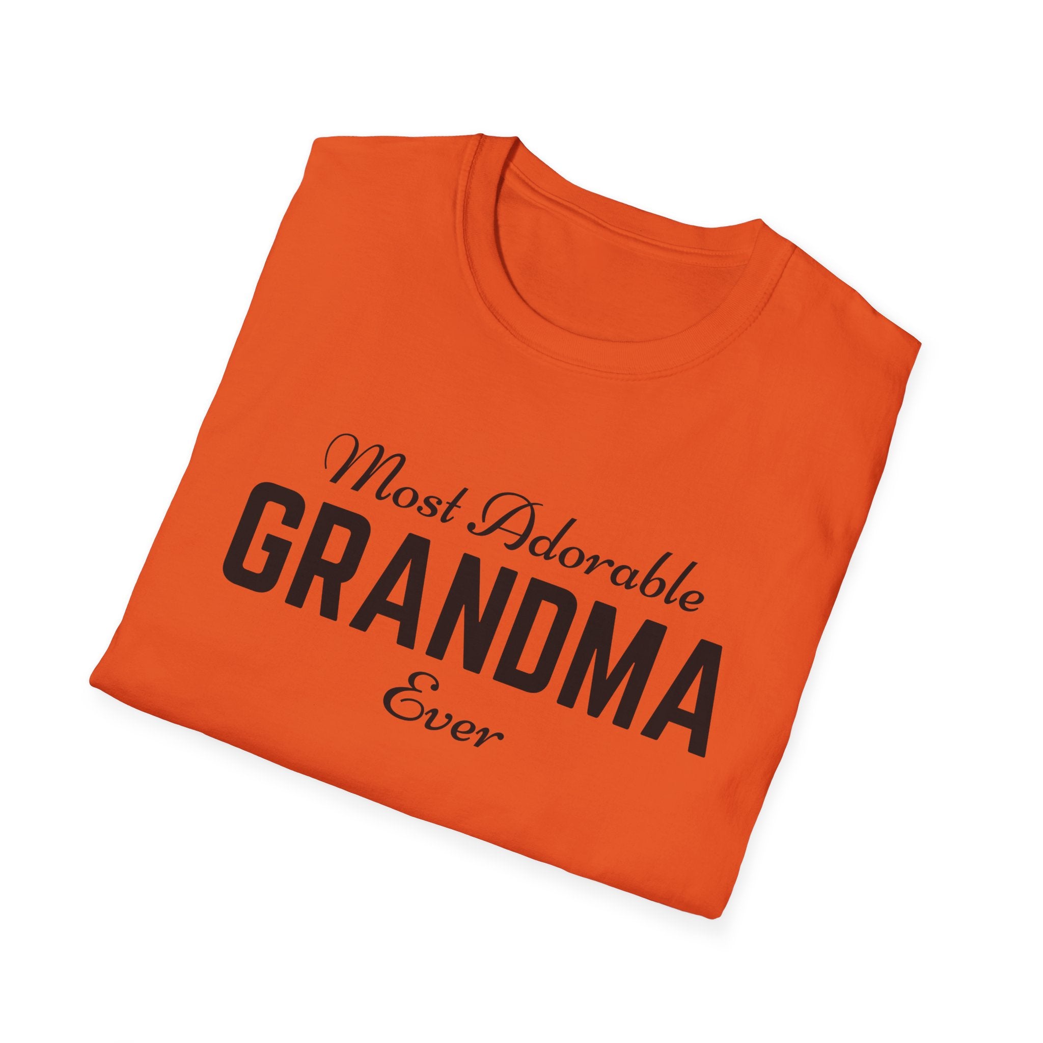 The Most Adorable Grandma ever Unisex Softstyle T-Shirt