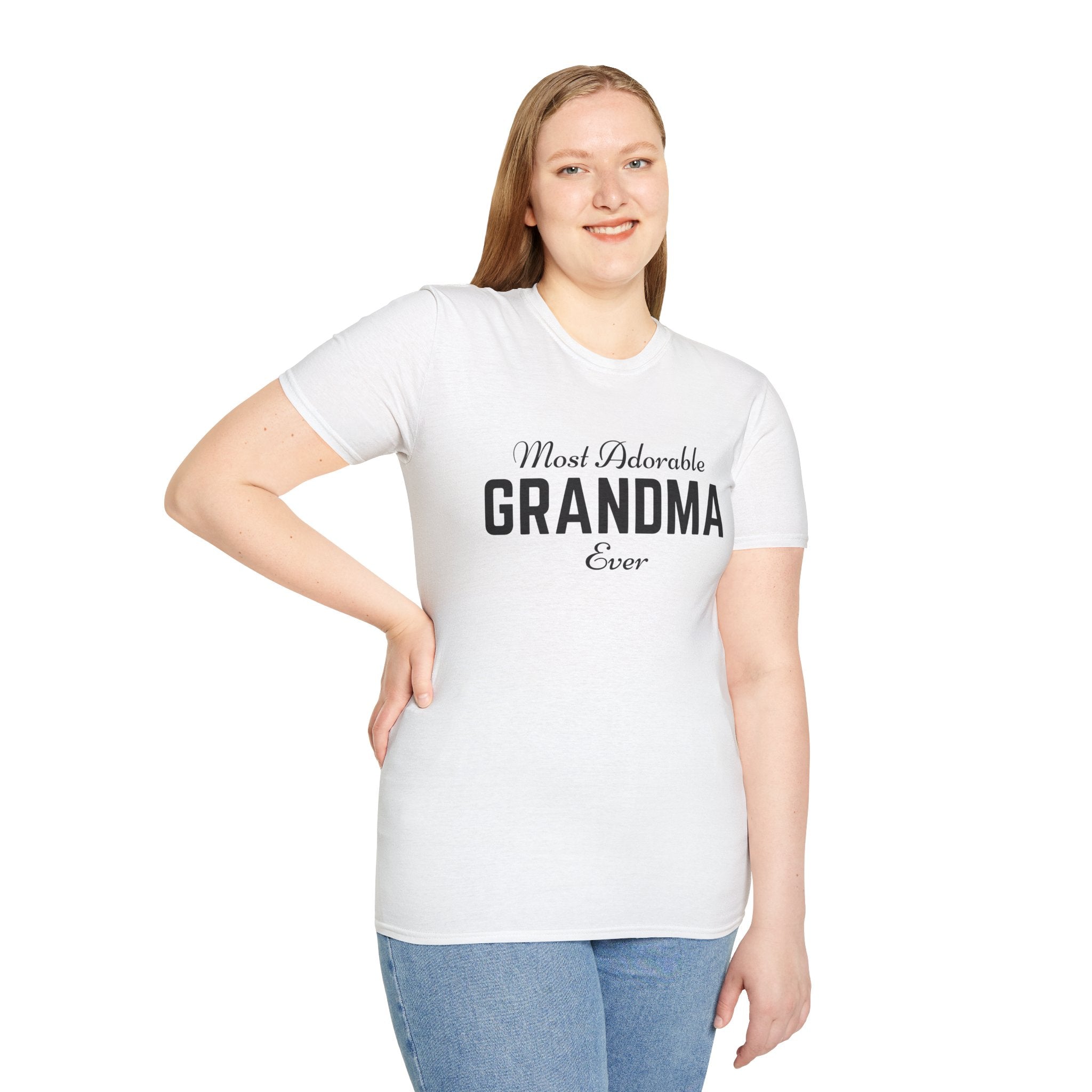 The Most Adorable Grandma ever Unisex Softstyle T-Shirt