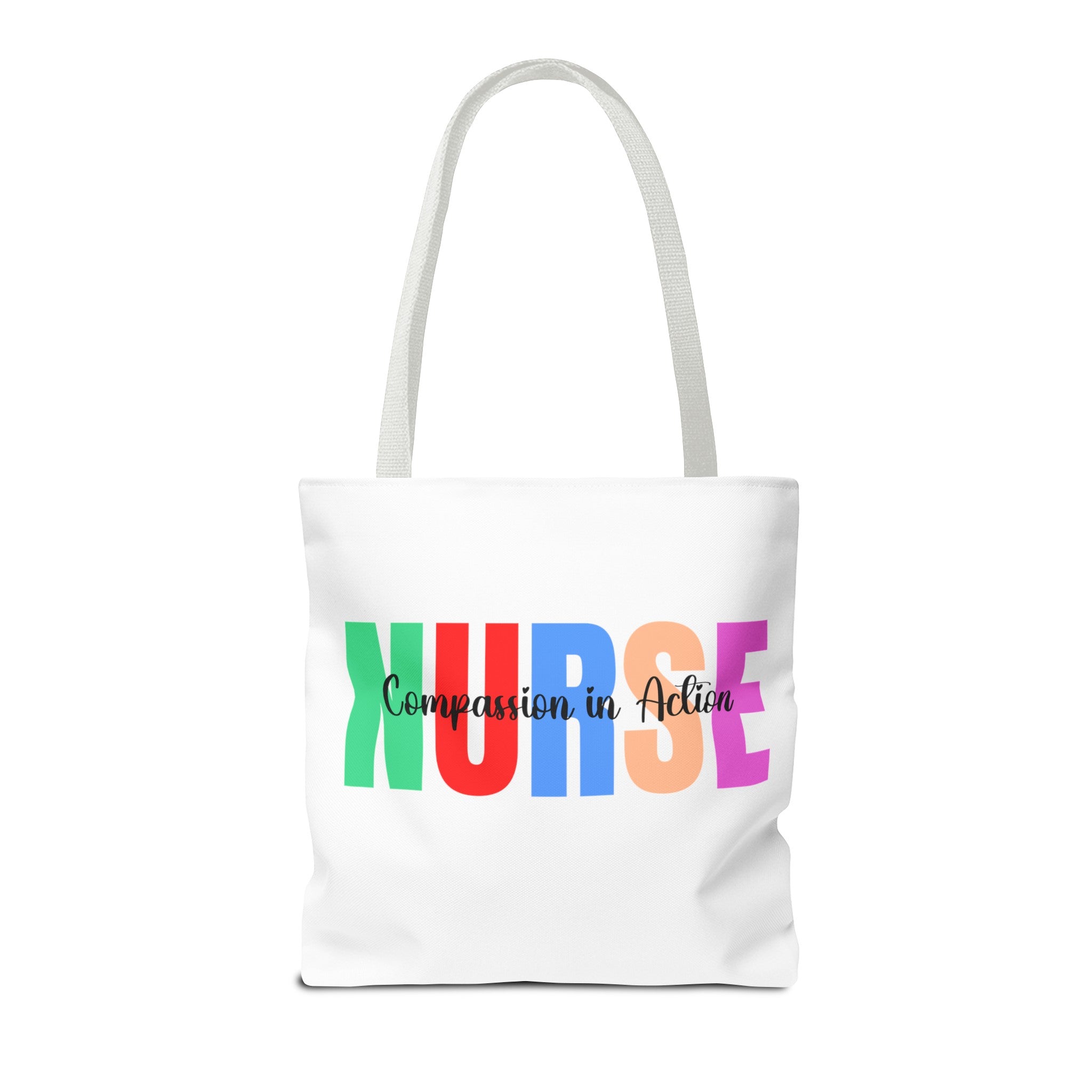 Nurse Compassion In Action Tote Bag (AOP)