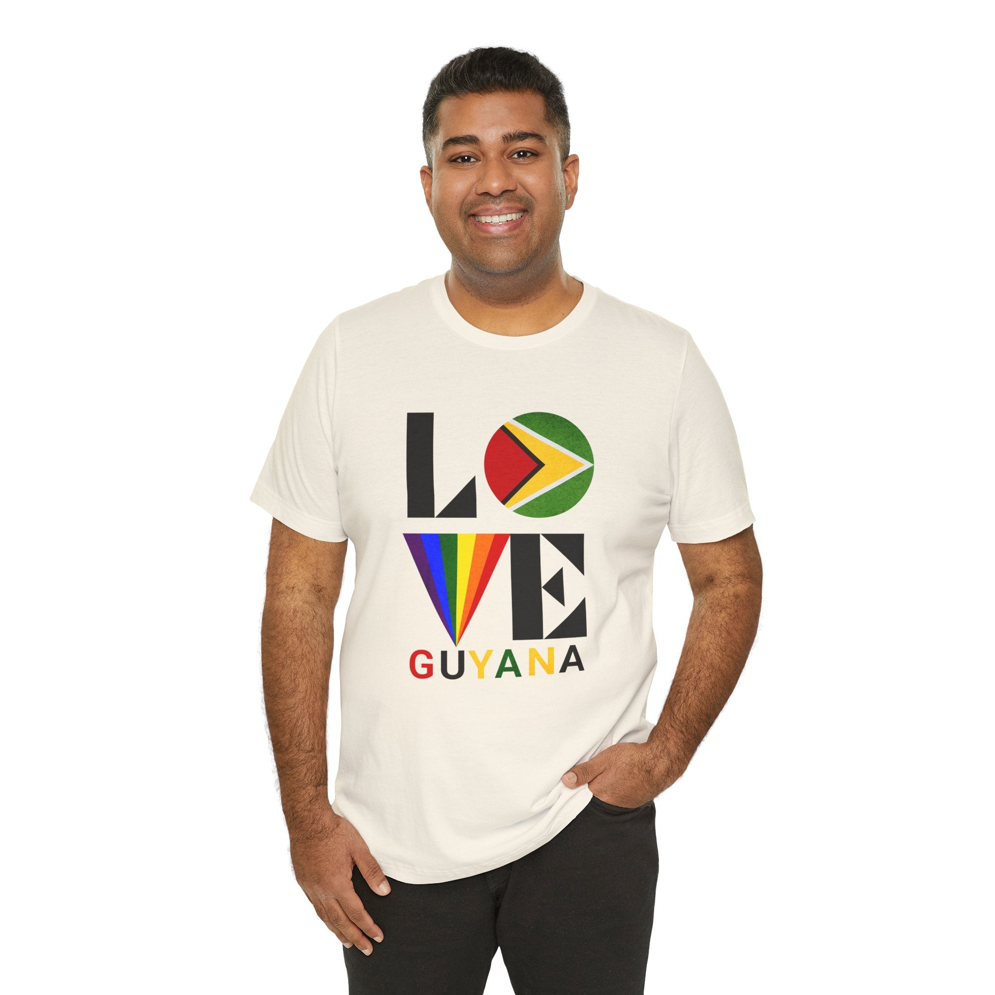 Love Guyana T-shirt, Gift for Him, Gift for Her, Gift for Guyanese