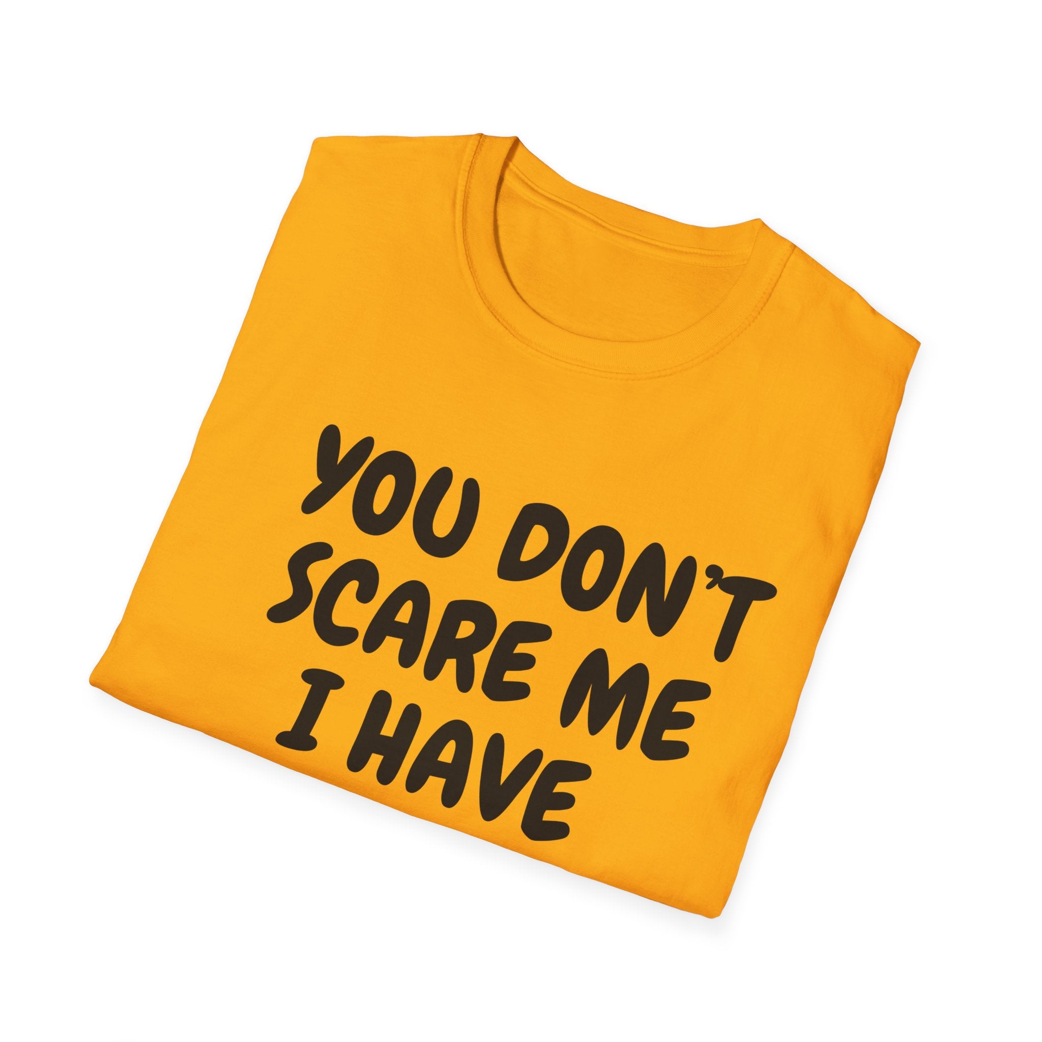 You Don't Scare Me I have Two Girls Funny Dad T-shirt, Father's Day Gift, Gift for Dad, Dad Shirt, Men's T-shirt