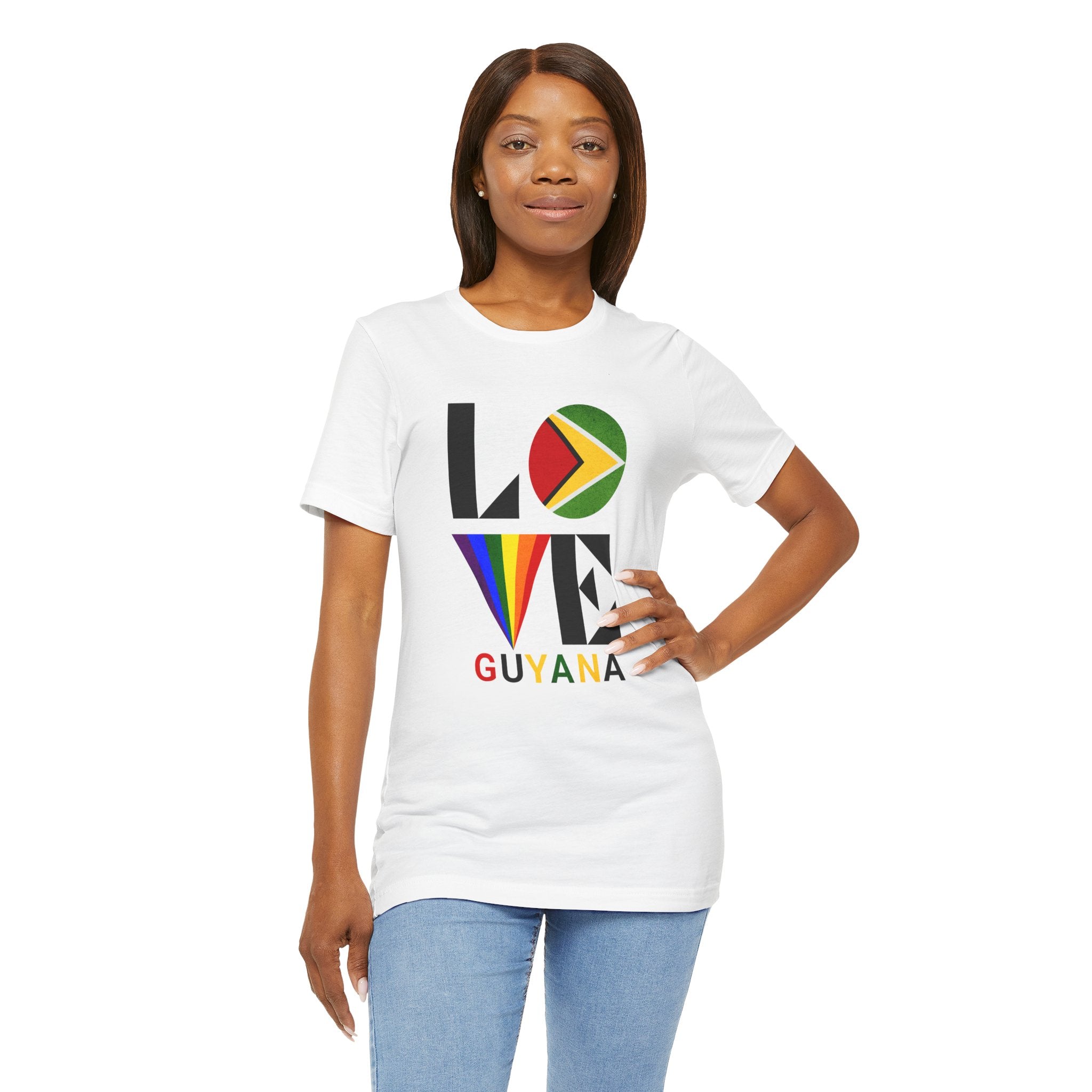 Love Guyana T-shirt, Gift for Him, Gift for Her, Gift for Guyanese