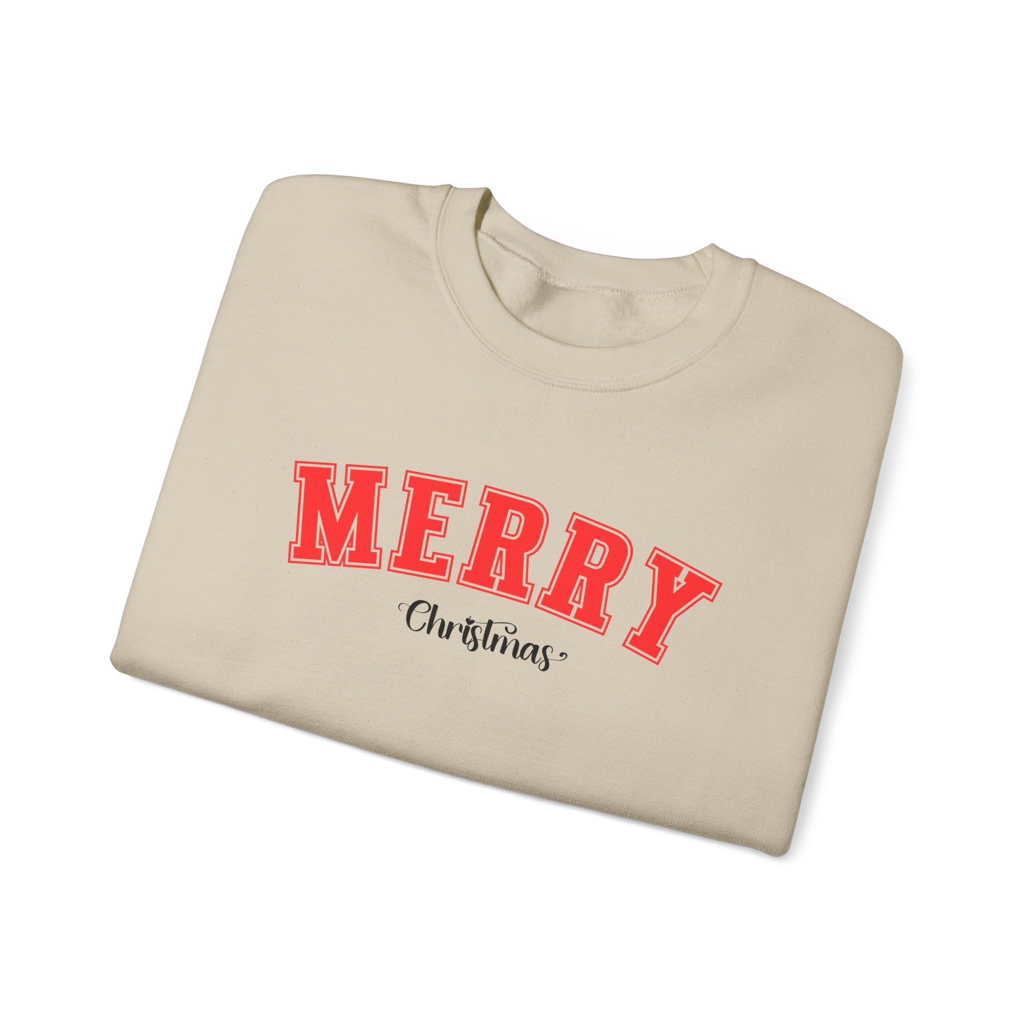 Christmas Shirt, Christmas Sweater, Merry Christmas Crewneck Sweatshirt, Christmas Gift, Gift for Friend, Gift for Mom, Gift for Dad