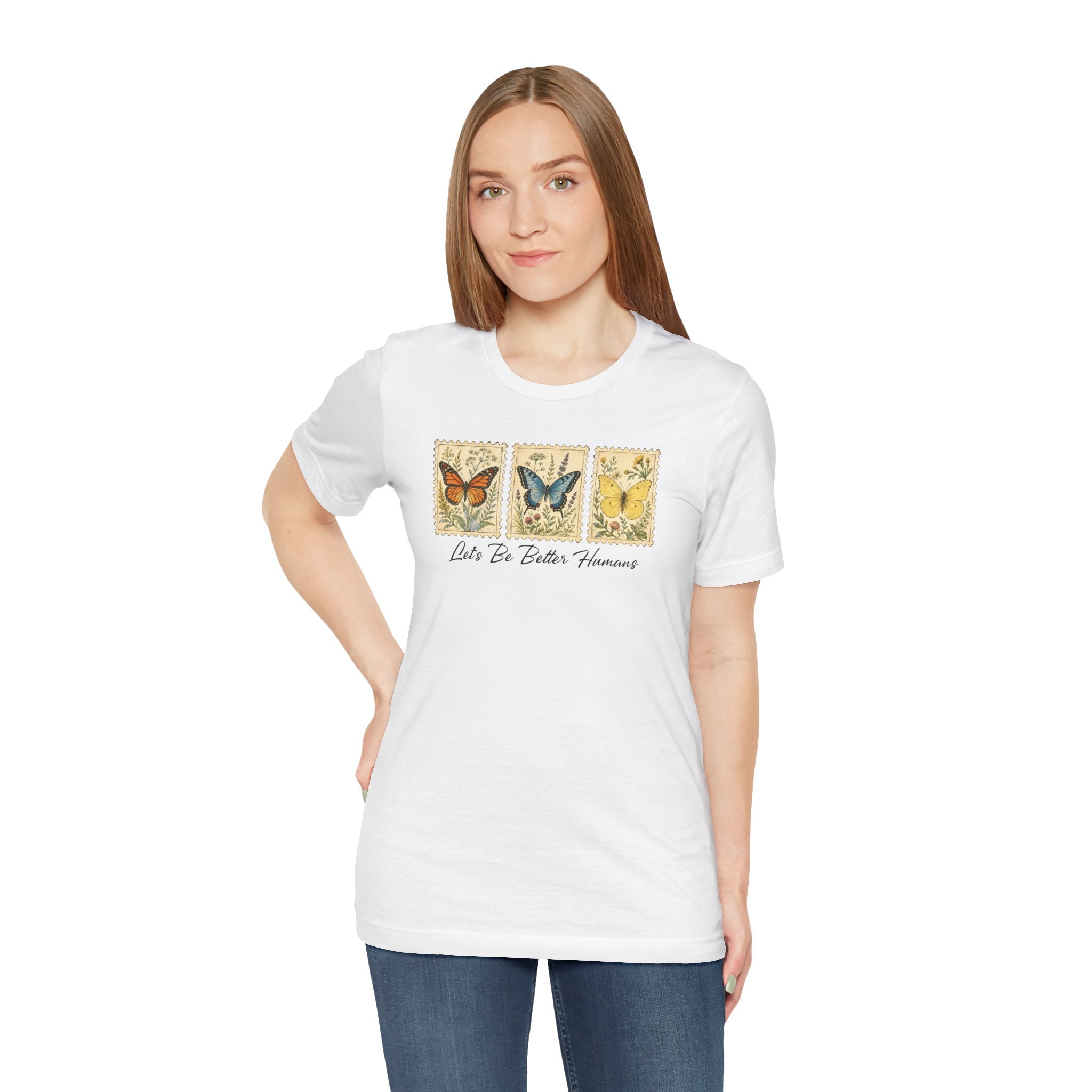 Let's be better humans Bella Canvas 3001 shirt, Kindness Tee, Inspirational Tee