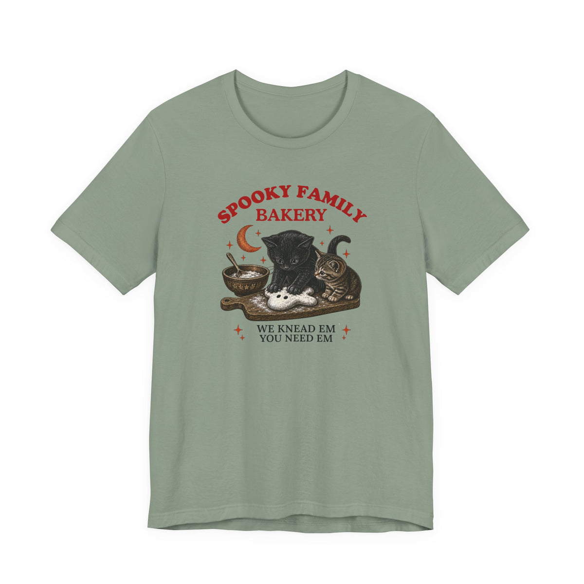 Spooky Halloween Shirts, Halloween cat Shirt, Cat mom gifts, Cat lover shirt, Cat lover gifts, Spooky Family Bakery