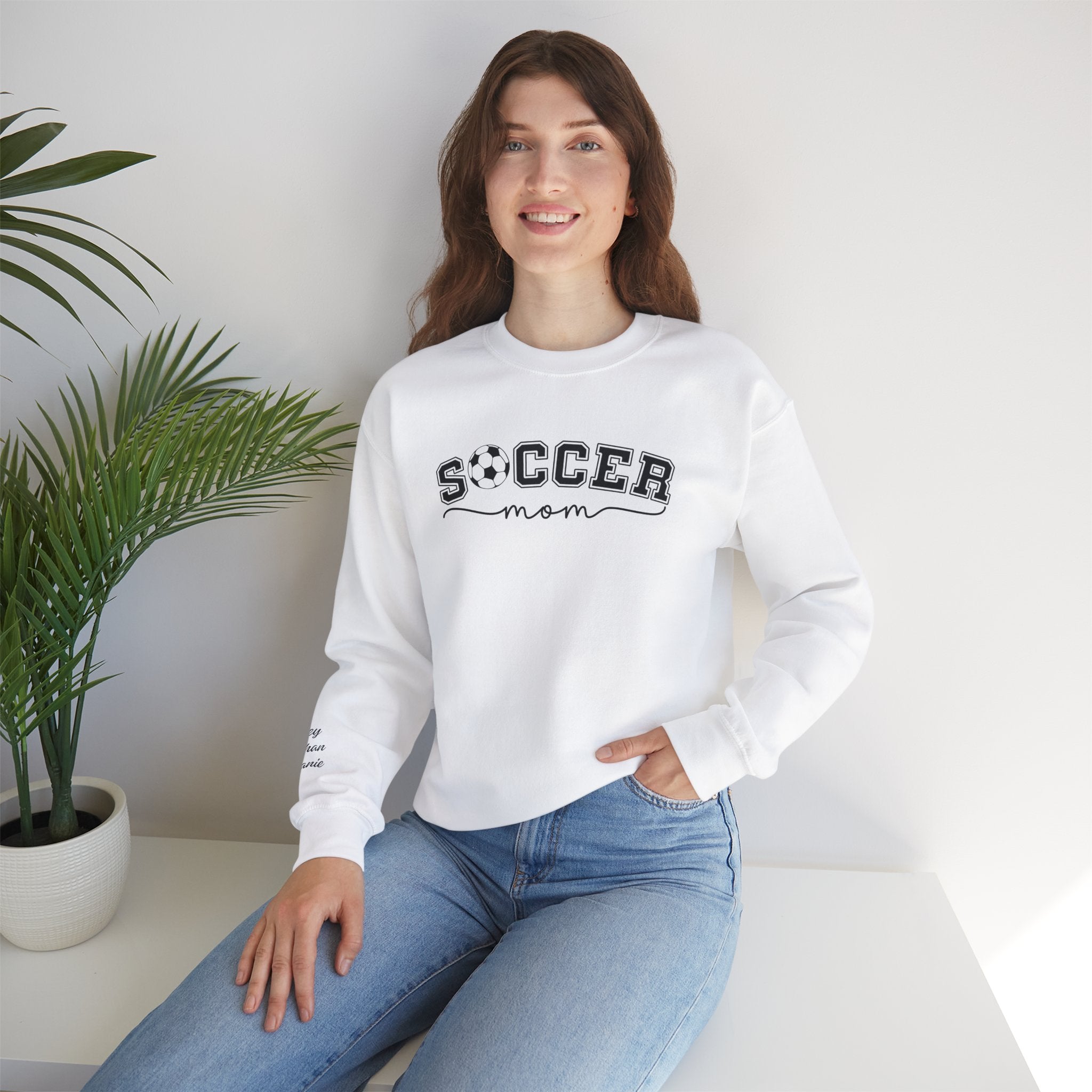 Soccer Mom Shirt, Soccer Mom Crewneck Sweatshirt, Gift for Soccer Mom, Soccer Mama Shirt, Gift for Mom