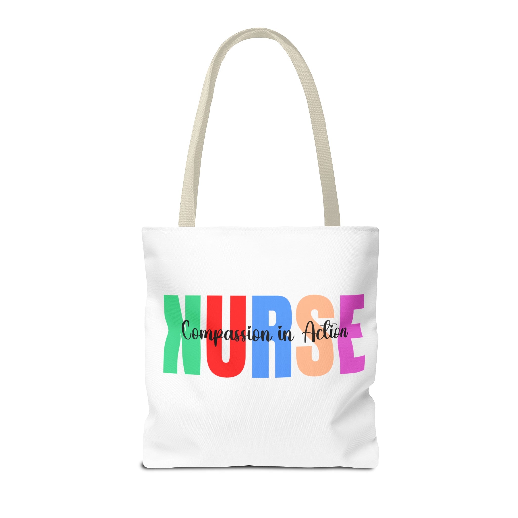 Nurse Compassion In Action Tote Bag (AOP)