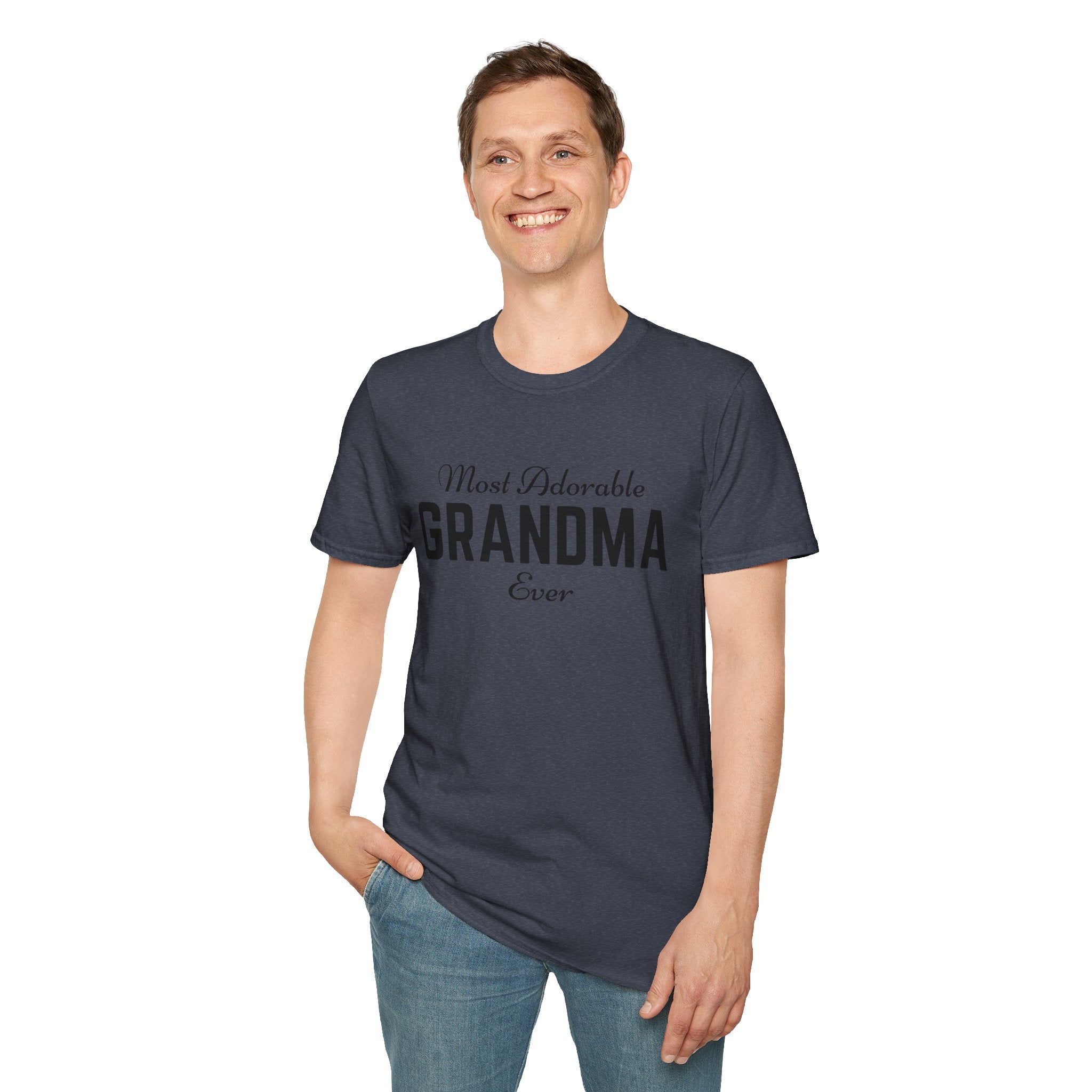 The Most Adorable Grandma ever Unisex Softstyle T-Shirt