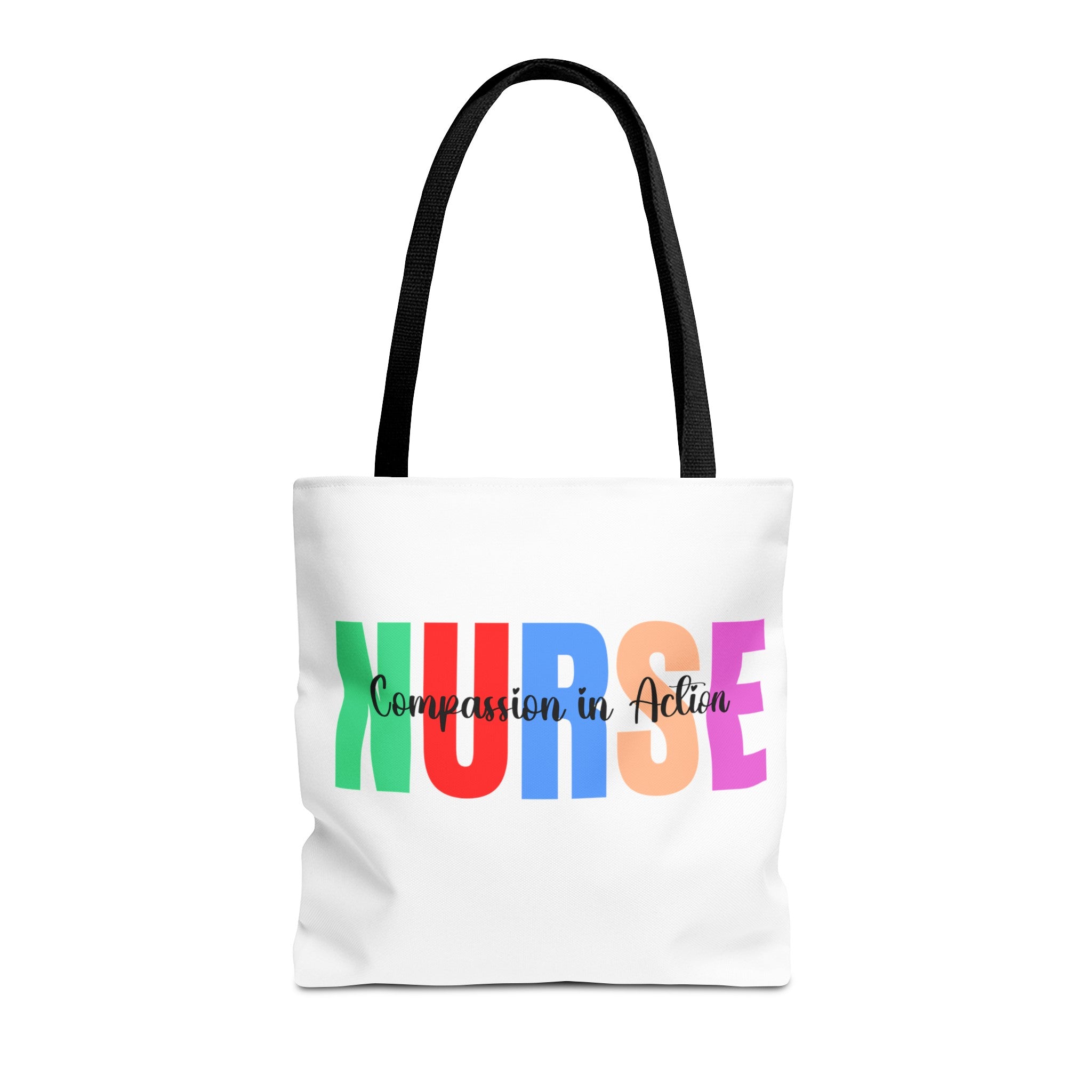 Nurse Compassion In Action Tote Bag (AOP)