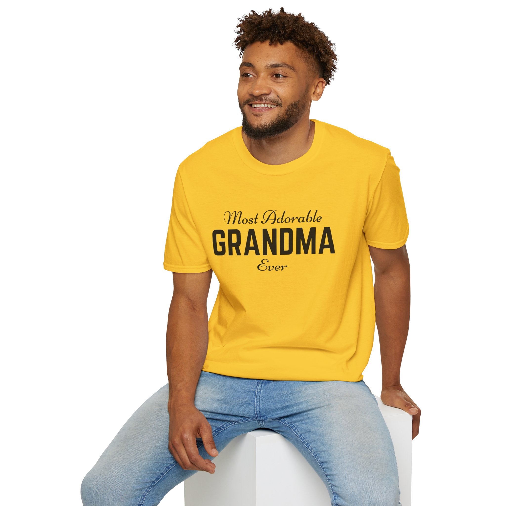 The Most Adorable Grandma ever Unisex Softstyle T-Shirt