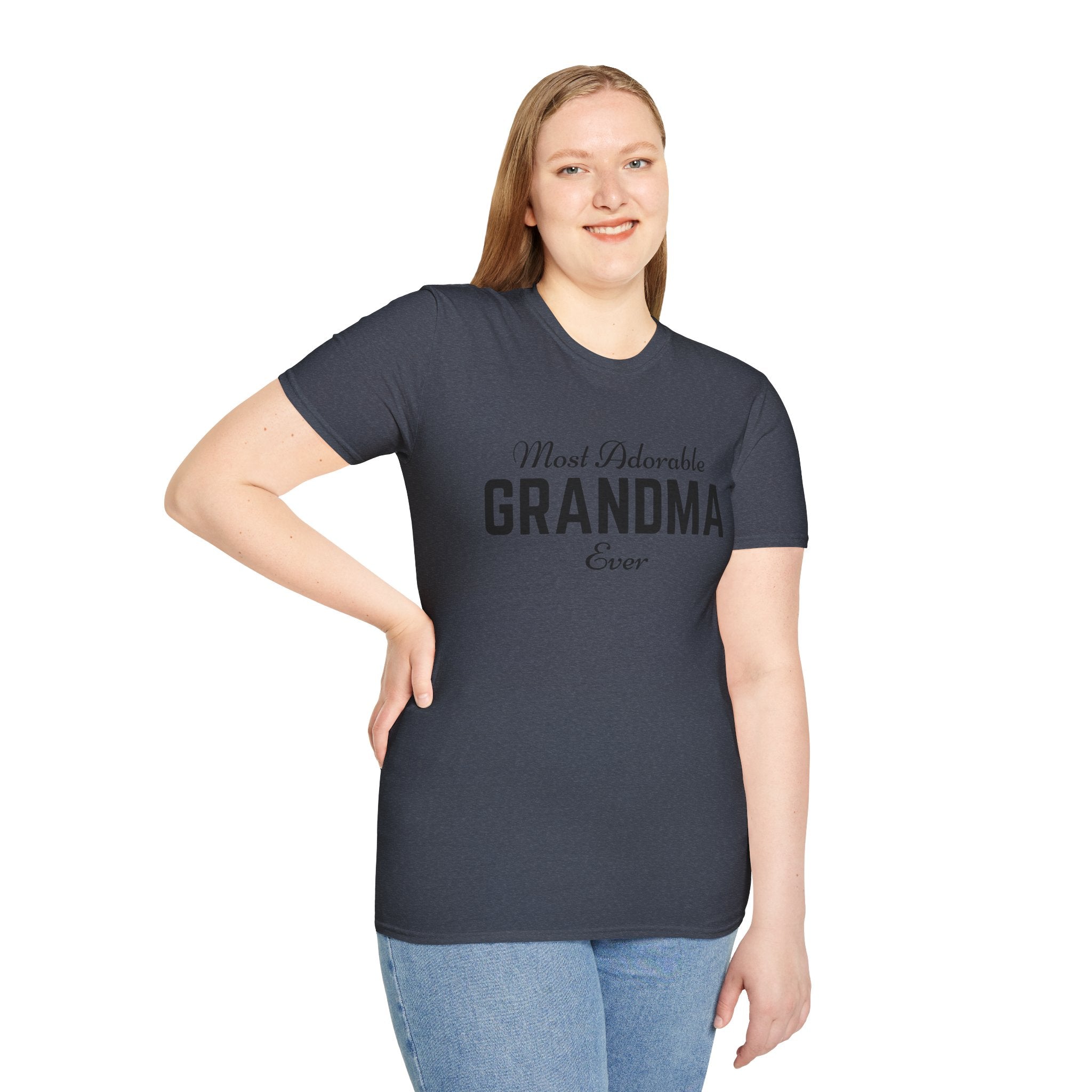 The Most Adorable Grandma ever Unisex Softstyle T-Shirt