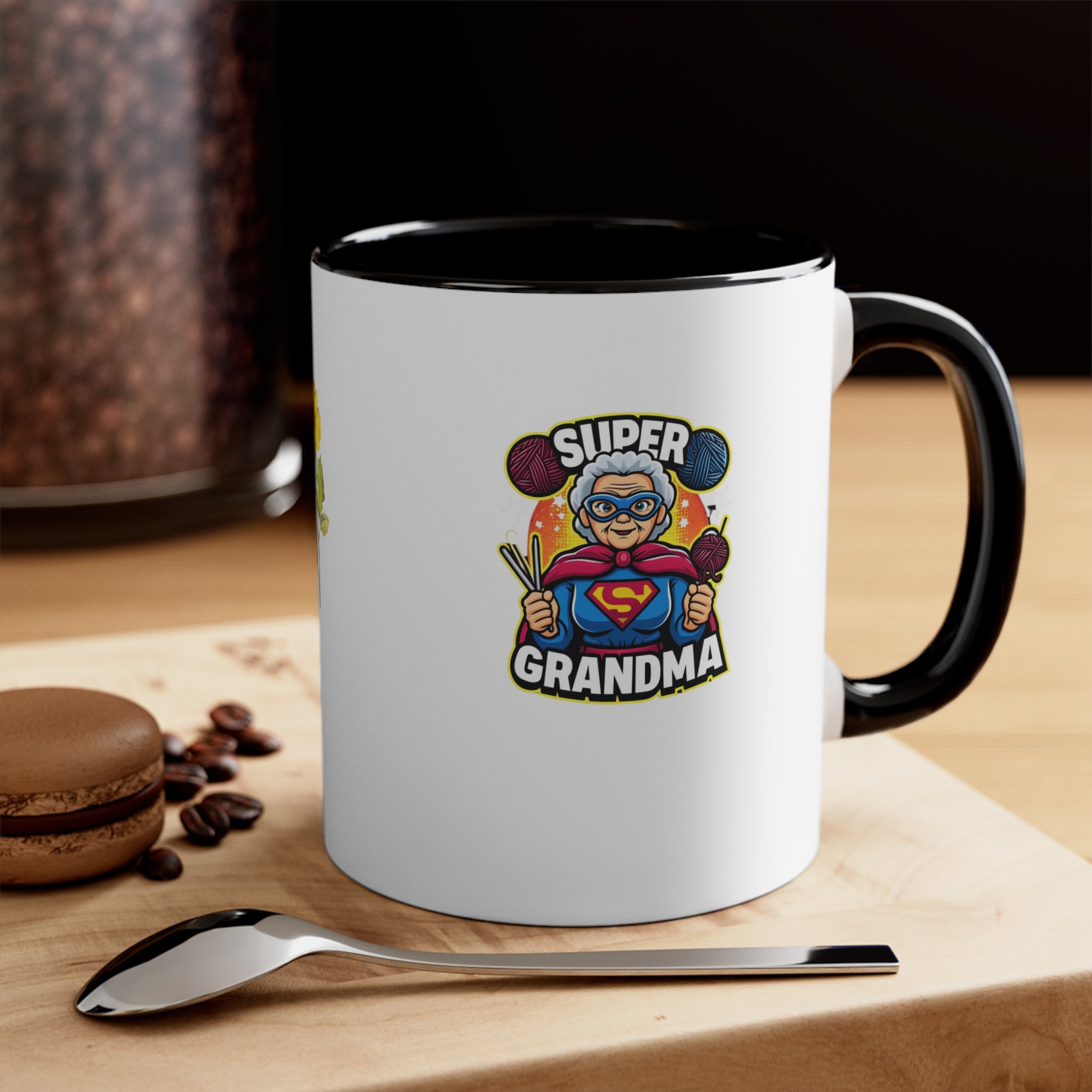 Super Grandma Accent Coffee Mug, 11oz