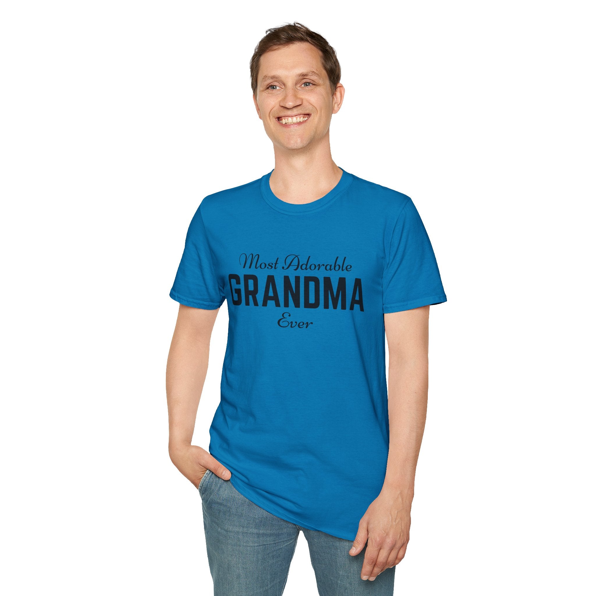 The Most Adorable Grandma ever Unisex Softstyle T-Shirt