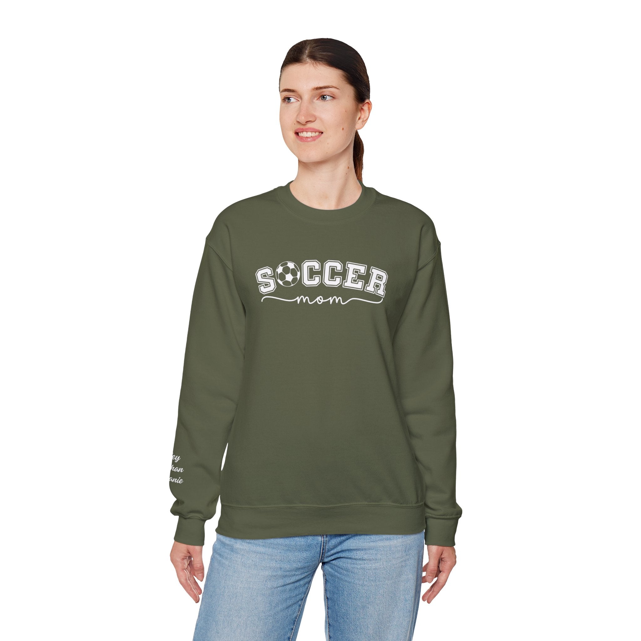 Soccer Mom Shirt, Soccer Mom Crewneck Sweatshirt, Gift for Soccer Mom, Soccer Mama Shirt, Gift for Mom