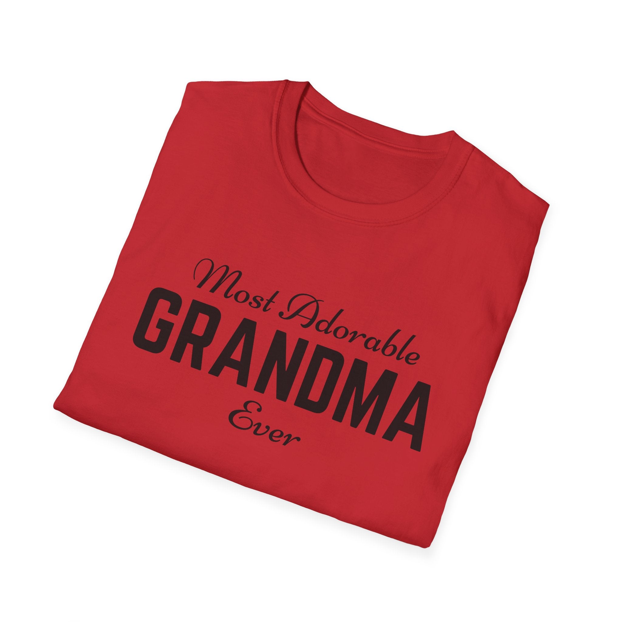 The Most Adorable Grandma ever Unisex Softstyle T-Shirt