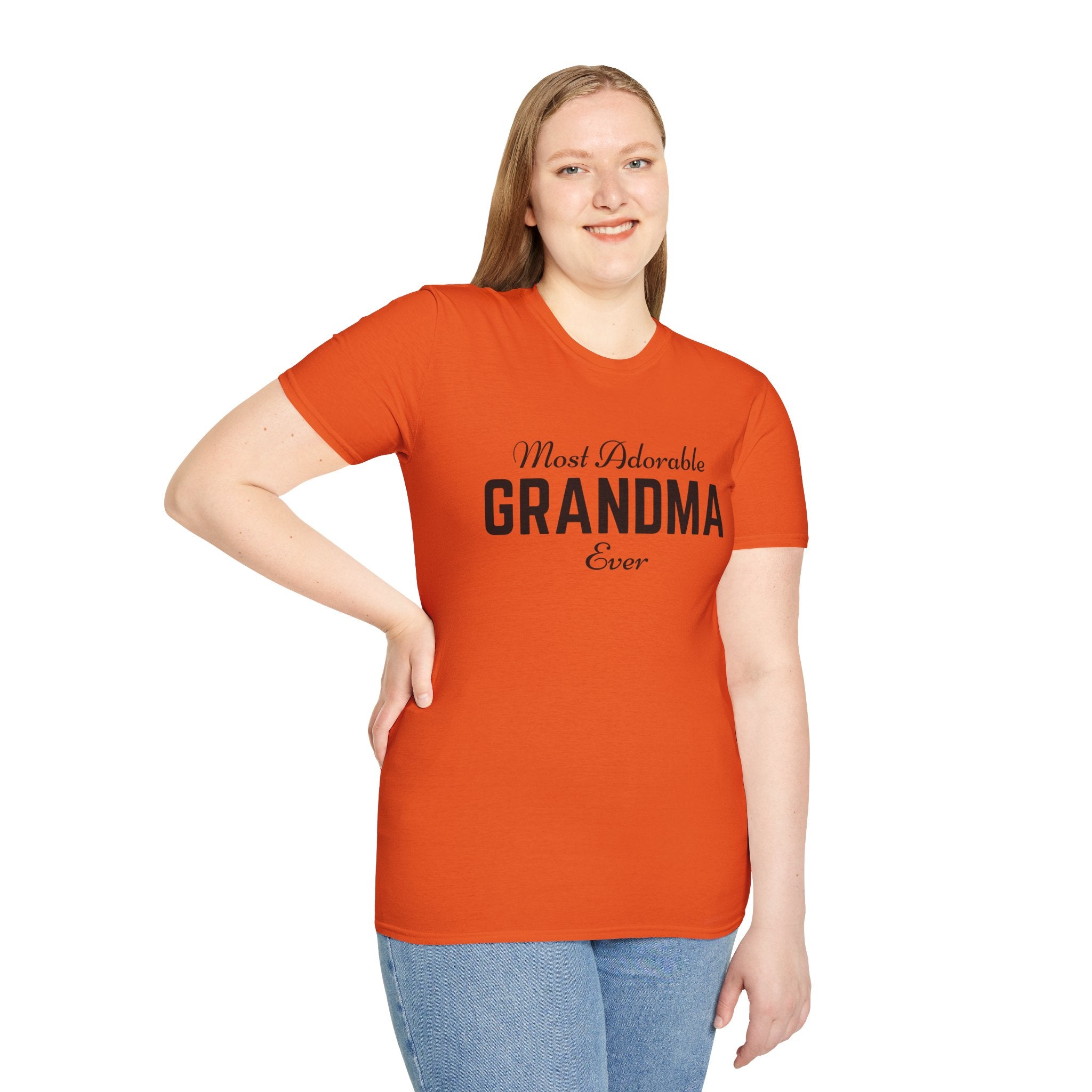 The Most Adorable Grandma ever Unisex Softstyle T-Shirt