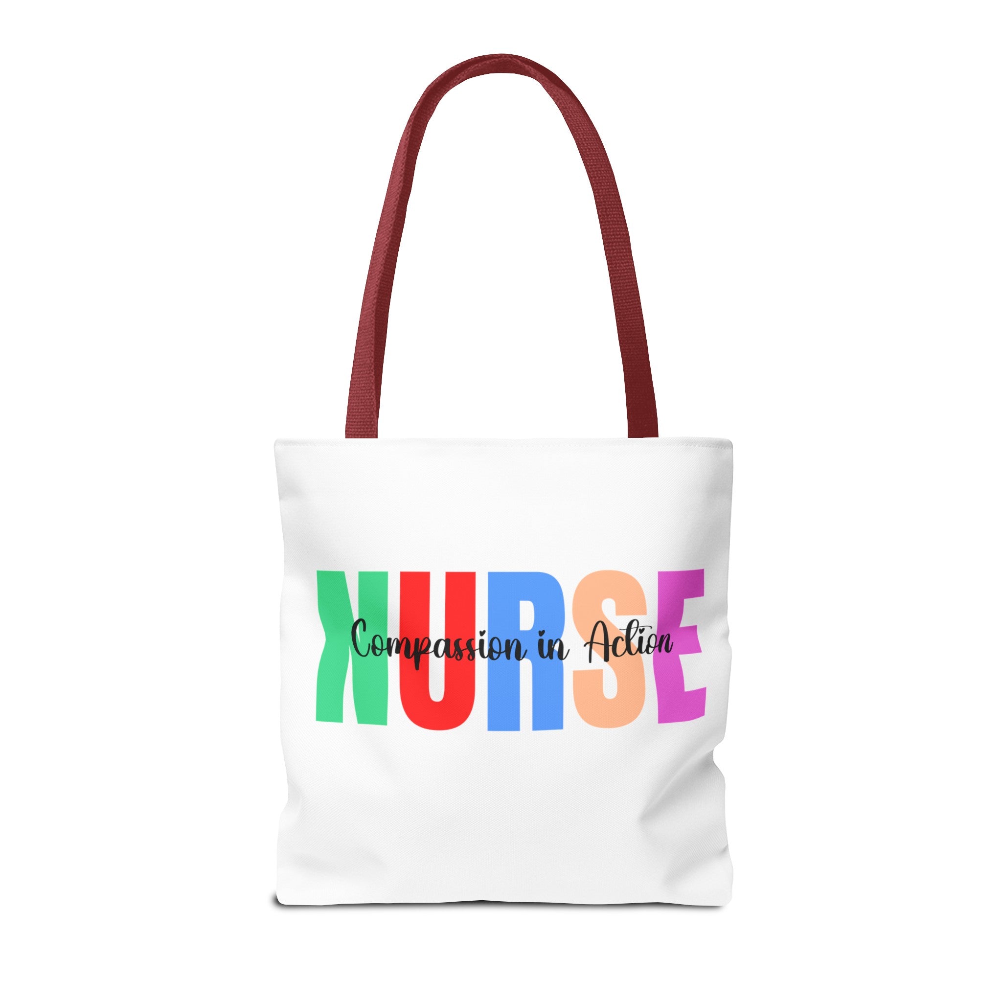 Nurse Compassion In Action Tote Bag (AOP)