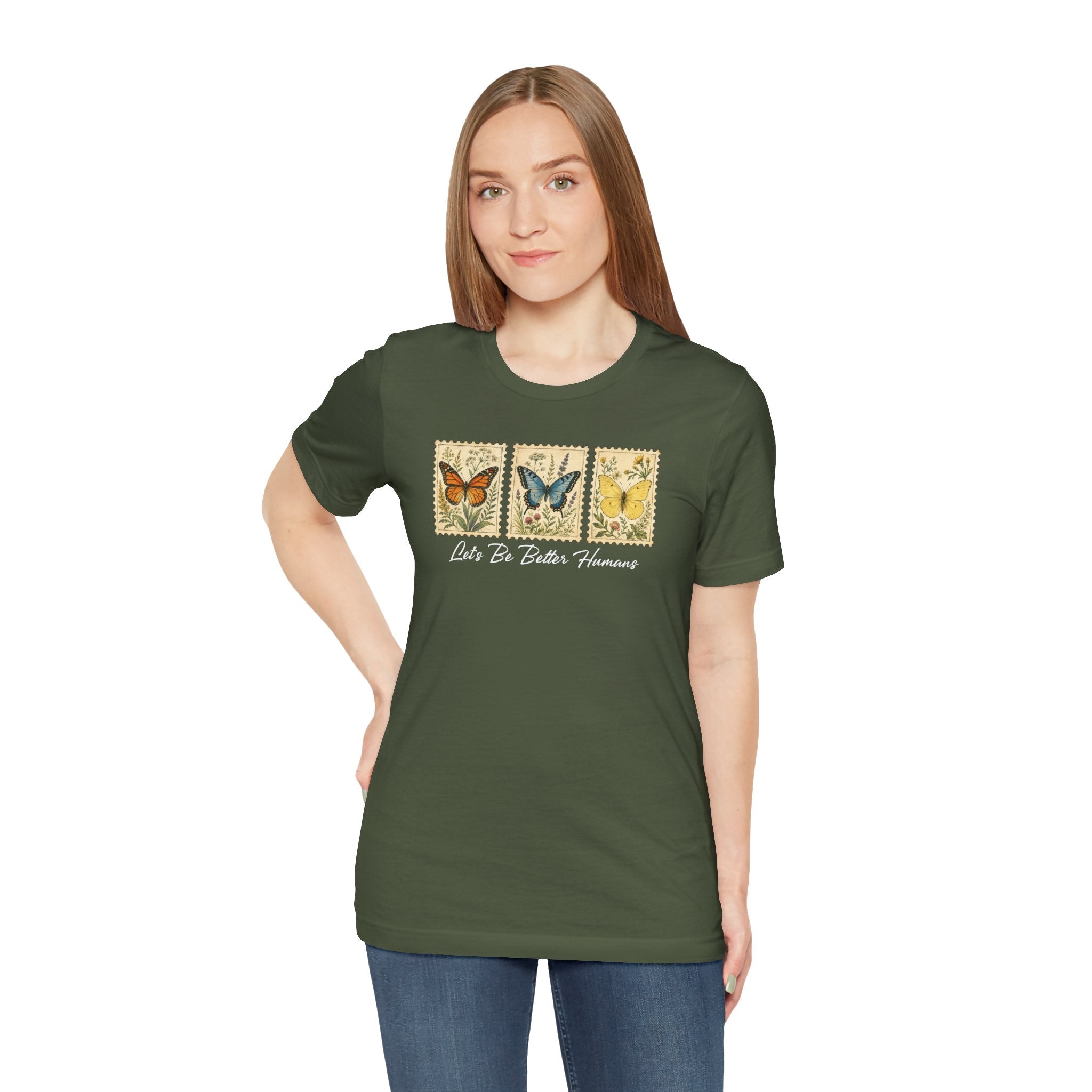 Let's be better humans Bella Canvas 3001 shirt, Kindness Tee, Inspirational Tee