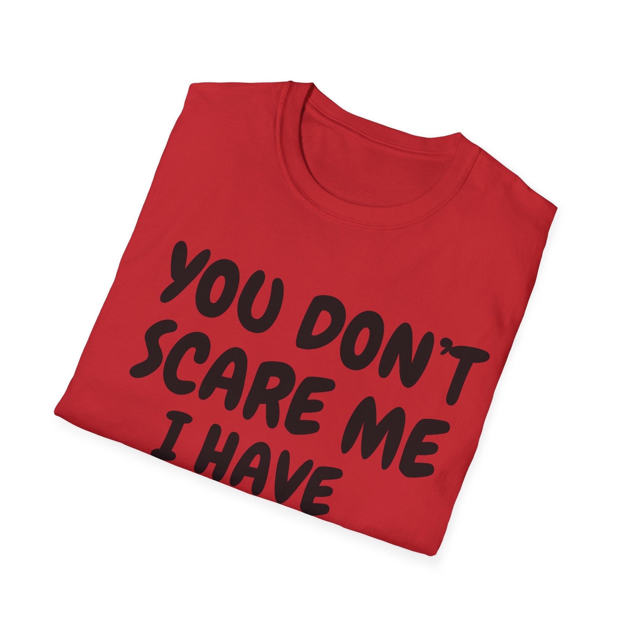 You Don't Scare Me I have Daughters Funny Dad T-shirt, Father's Day Gift, Gift for Dad, Dad Shirt, Men's T-shirt