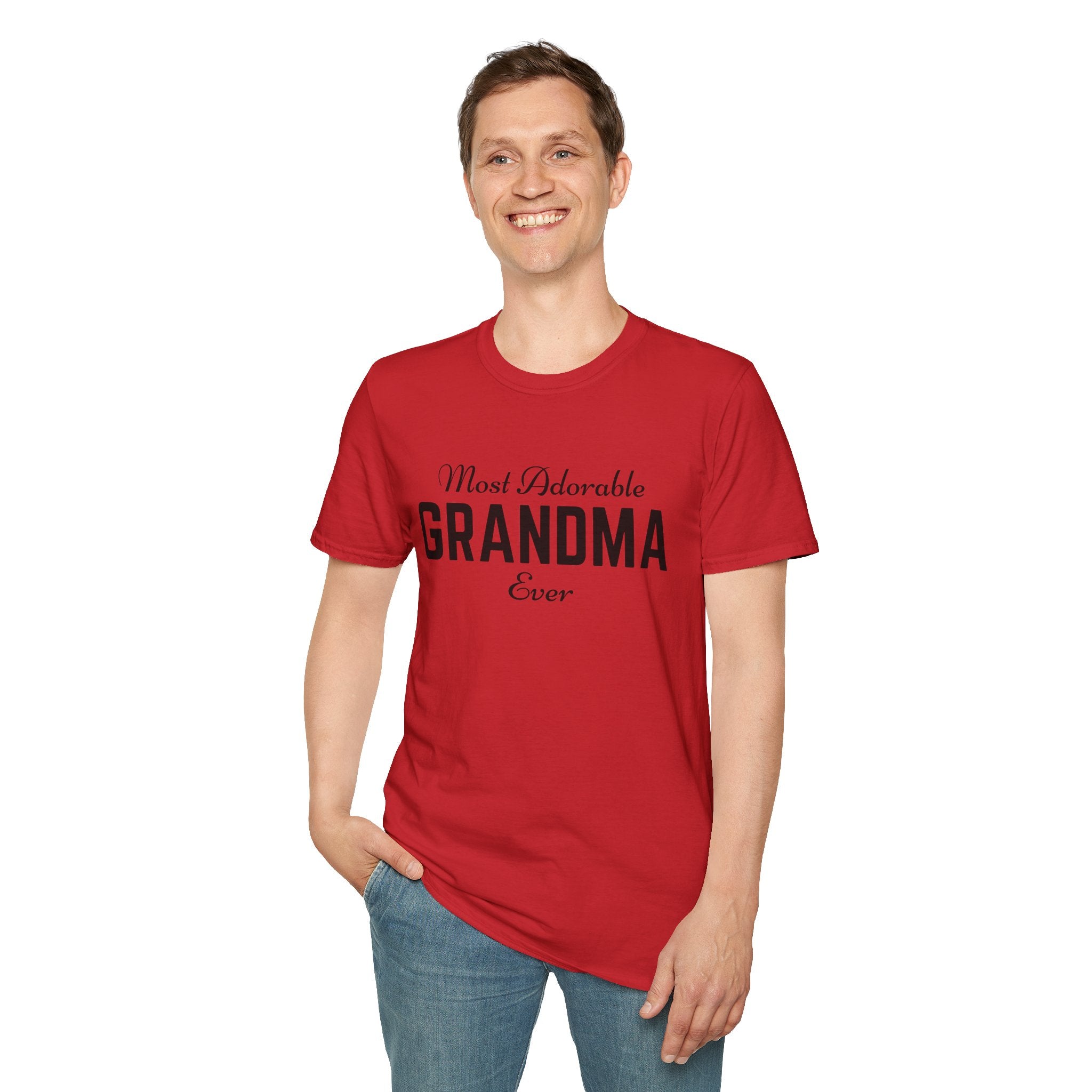 The Most Adorable Grandma ever Unisex Softstyle T-Shirt