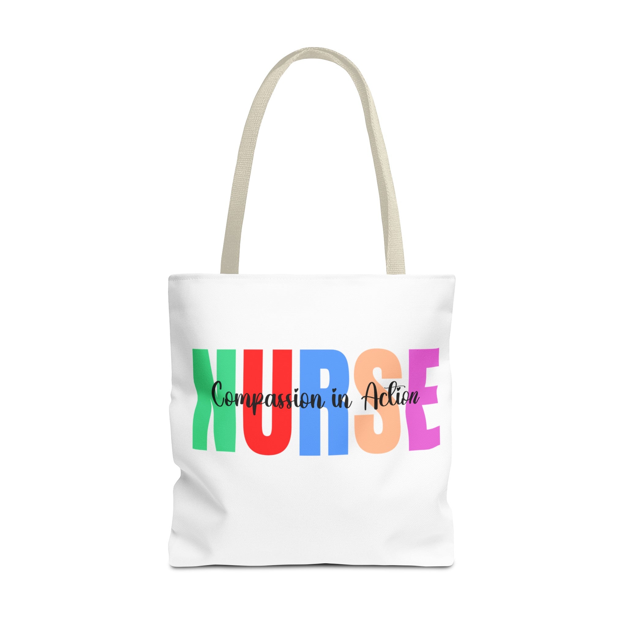 Nurse Compassion In Action Tote Bag (AOP)