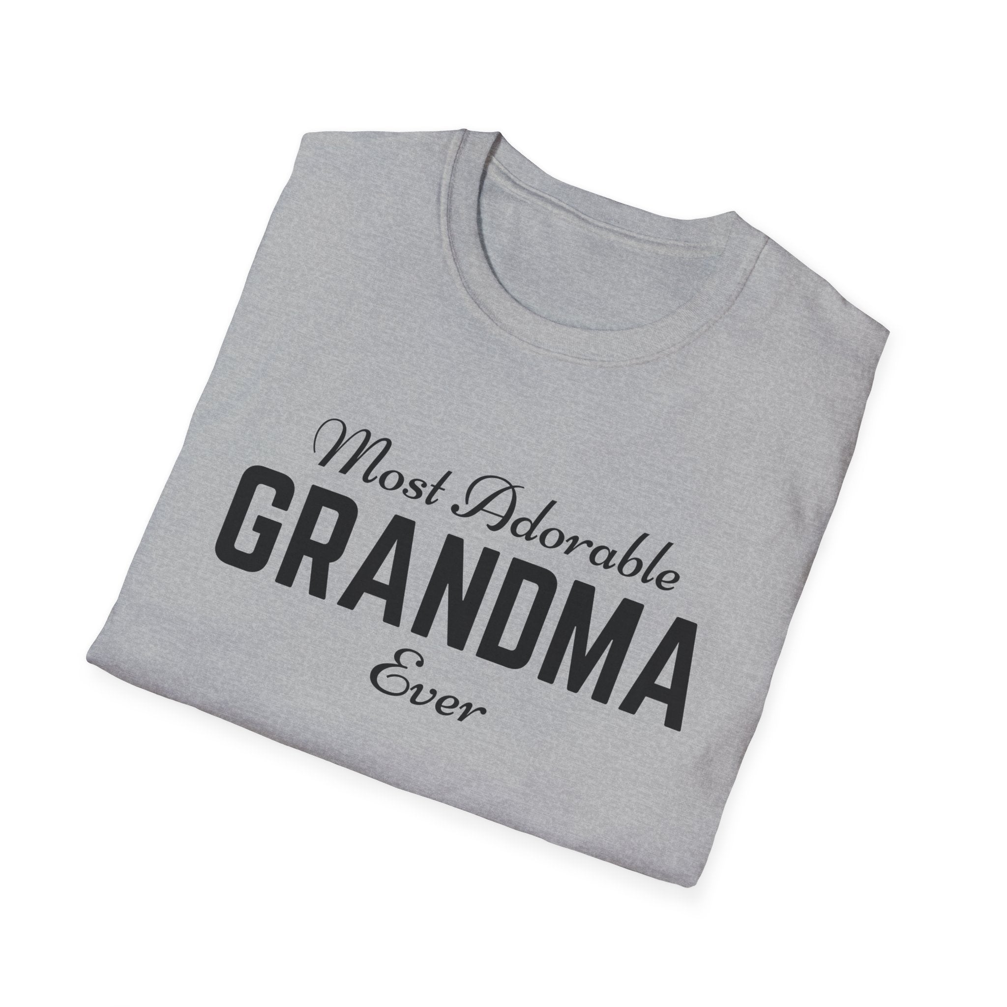 The Most Adorable Grandma ever Unisex Softstyle T-Shirt