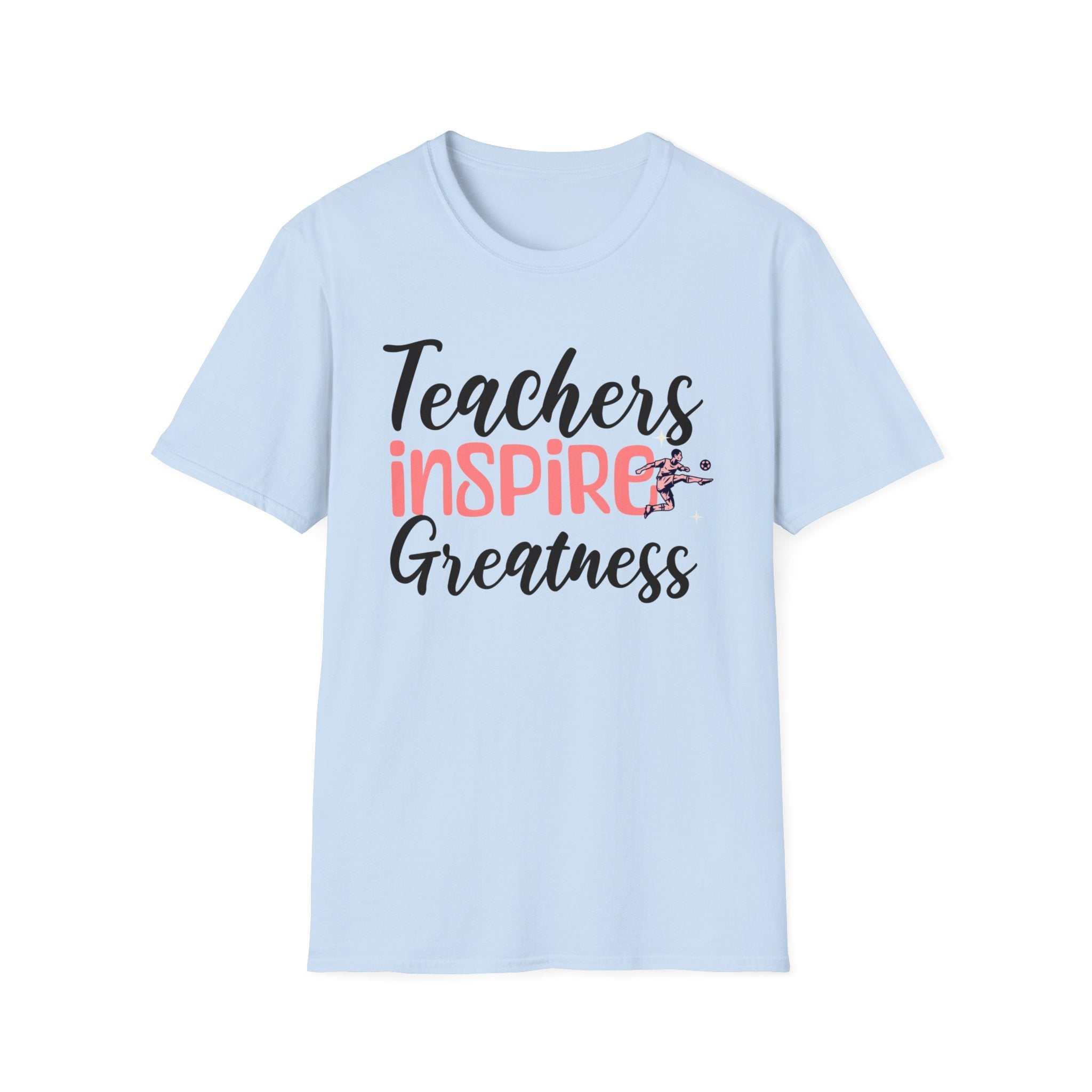 Teachers Inspire Greatness Unisex Softstyle T-Shirt