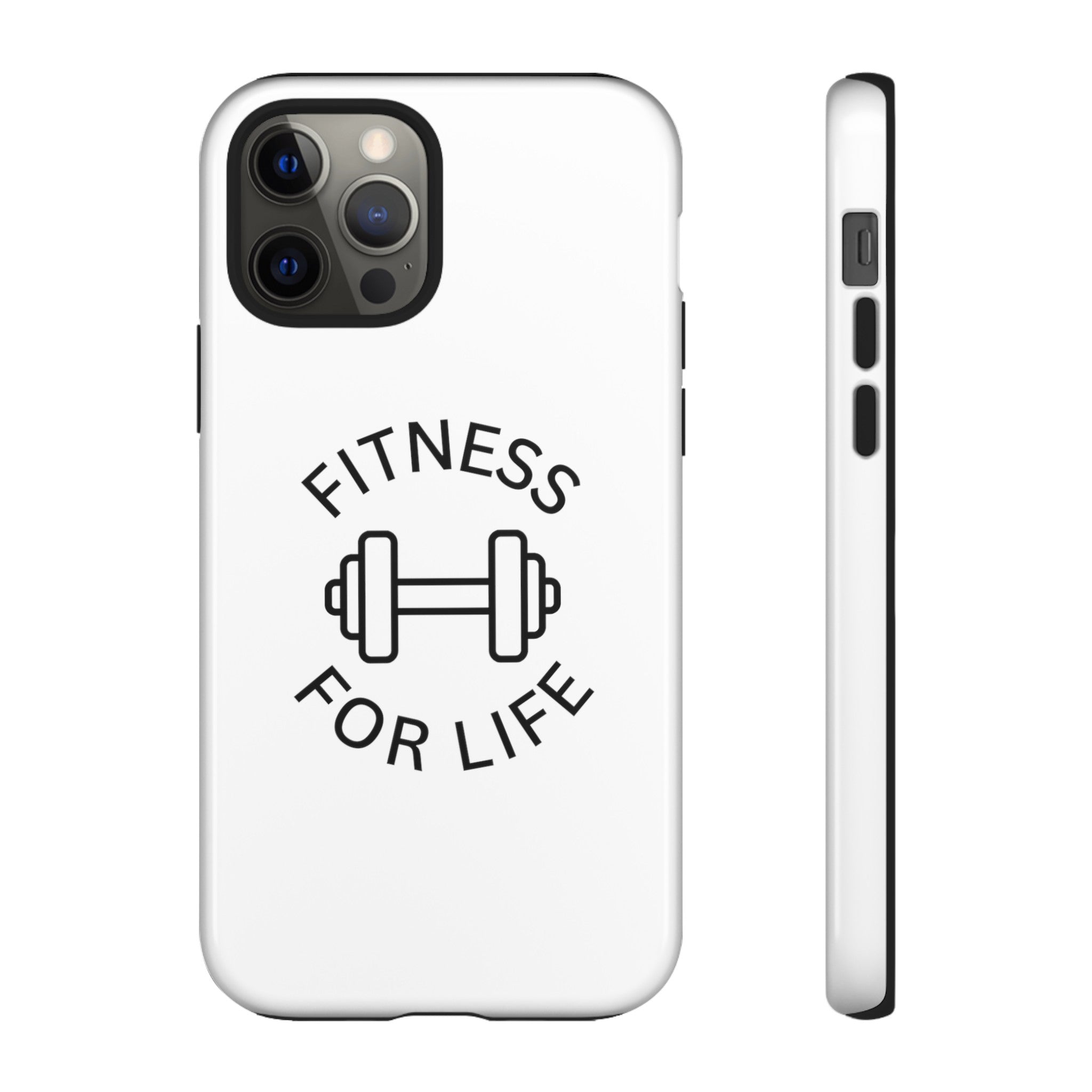 Fitness for Life Tough Iphone Cases, Iphone Case 15 Plus, Motivational Case, Iphone 15, Iphone 14, Iphone 14 Plus, Iphone 13, Iphone 12, Iphone 11