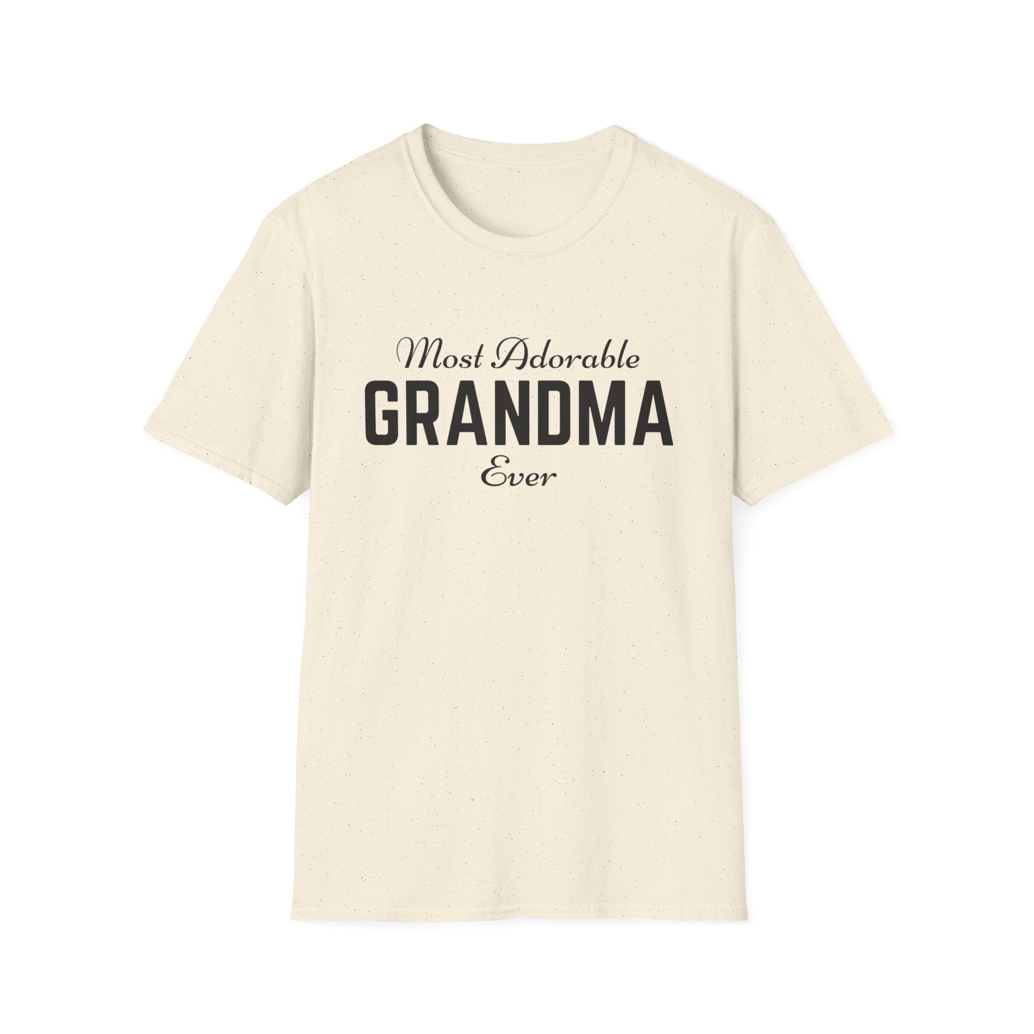 The Most Adorable Grandma ever Unisex Softstyle T-Shirt