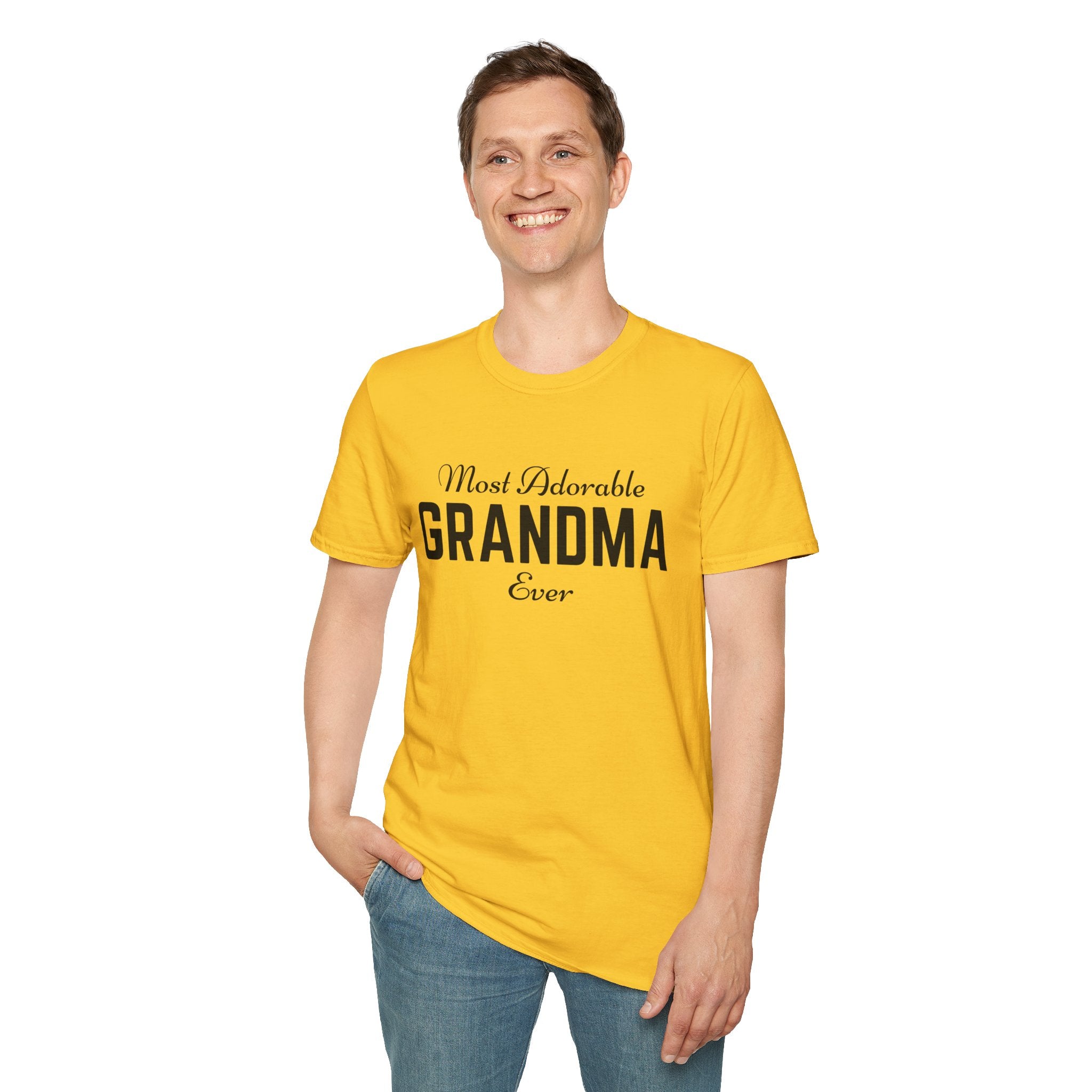 The Most Adorable Grandma ever Unisex Softstyle T-Shirt