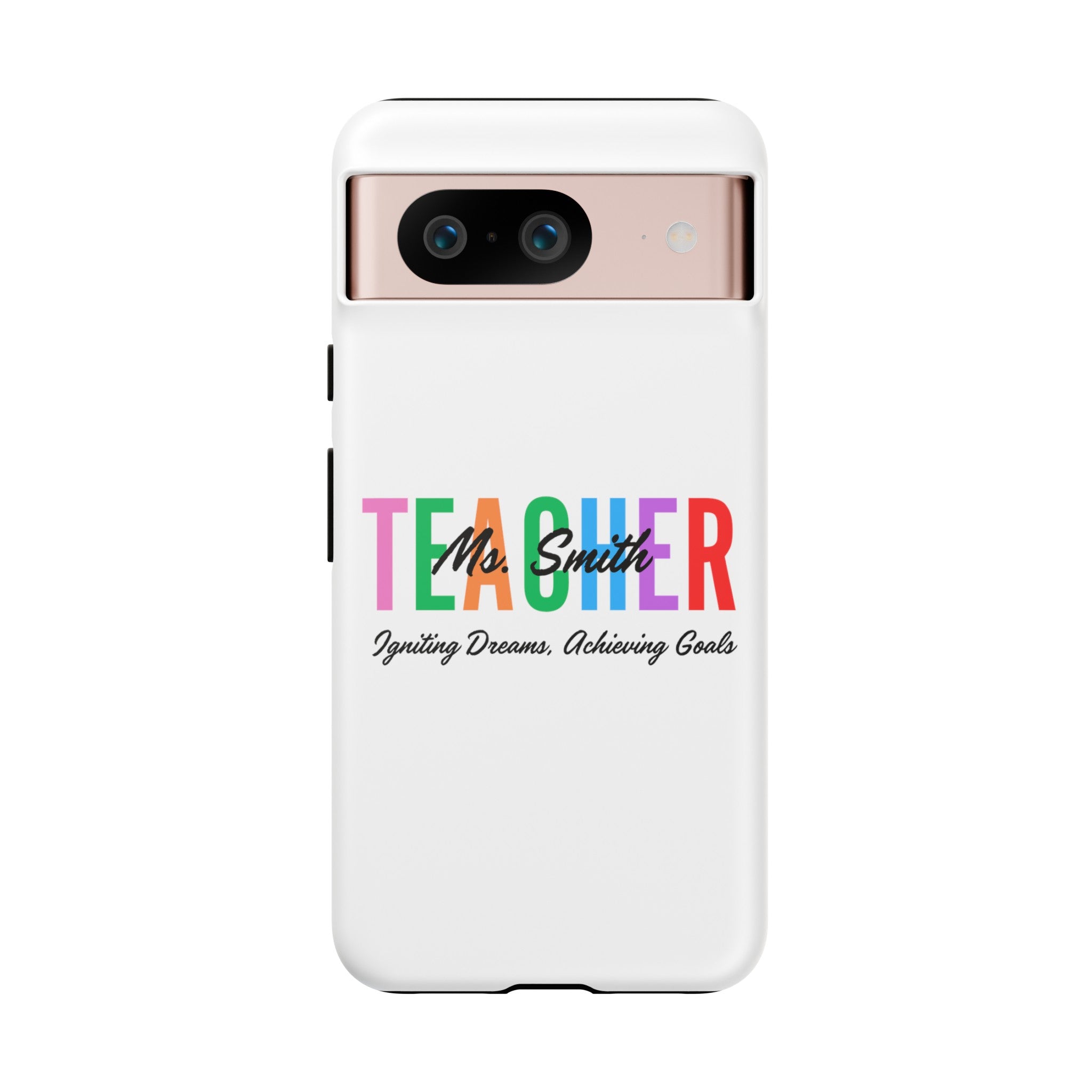 Personalized Teacher iPhones and Samsung Galaxy Tough Cases, Teacher Name, Gift for teacher, Teacher's Appreciation