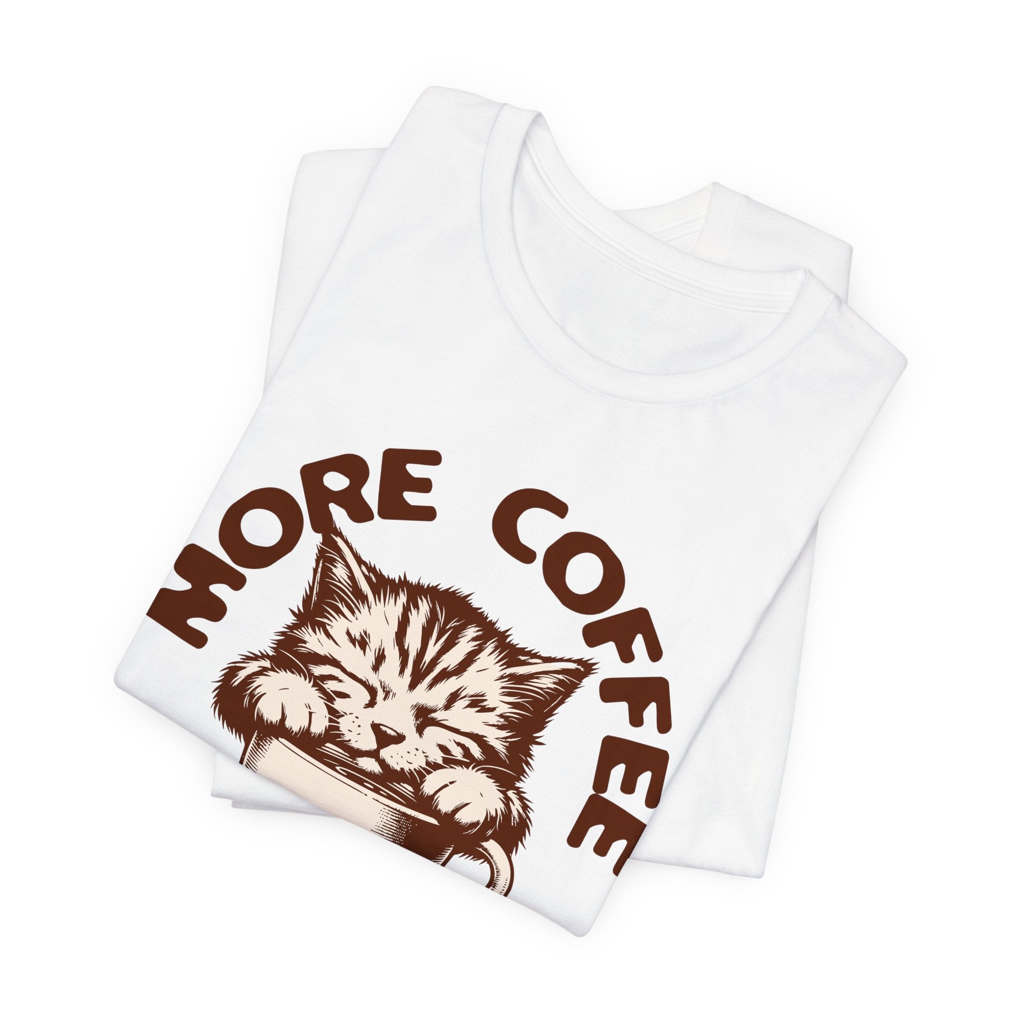 More Coffee Por Favor Funny Unisex Jersey Short Sleeve Tee, Gift for Mom, Gift for Dad, Gift for Teacher, Gift for friend