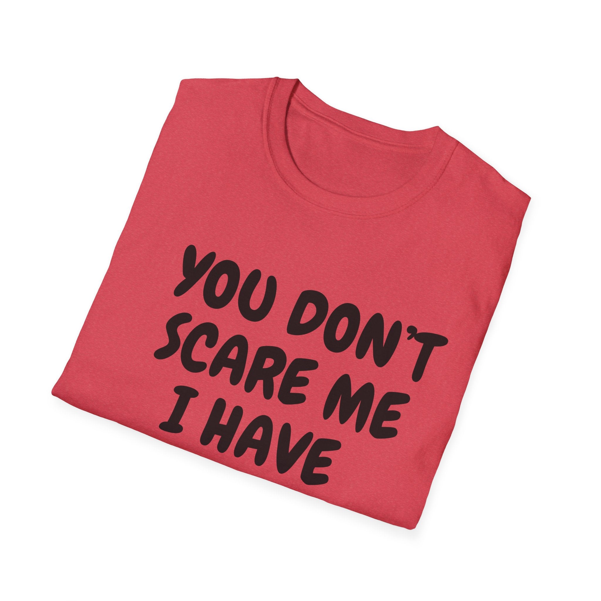 You Don't Scare Me I have Two Girls Funny Dad T-shirt, Father's Day Gift, Gift for Dad, Dad Shirt, Men's T-shirt