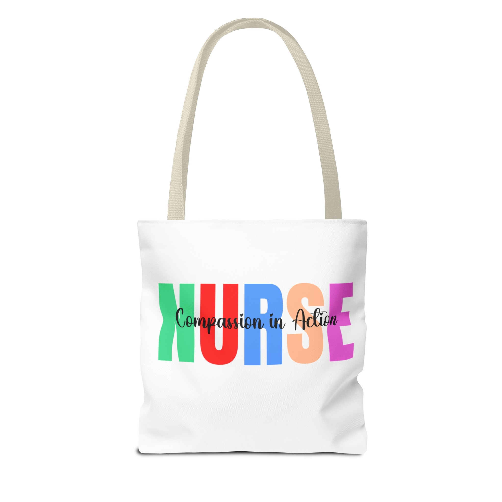 Nurse Compassion In Action Tote Bag (AOP)