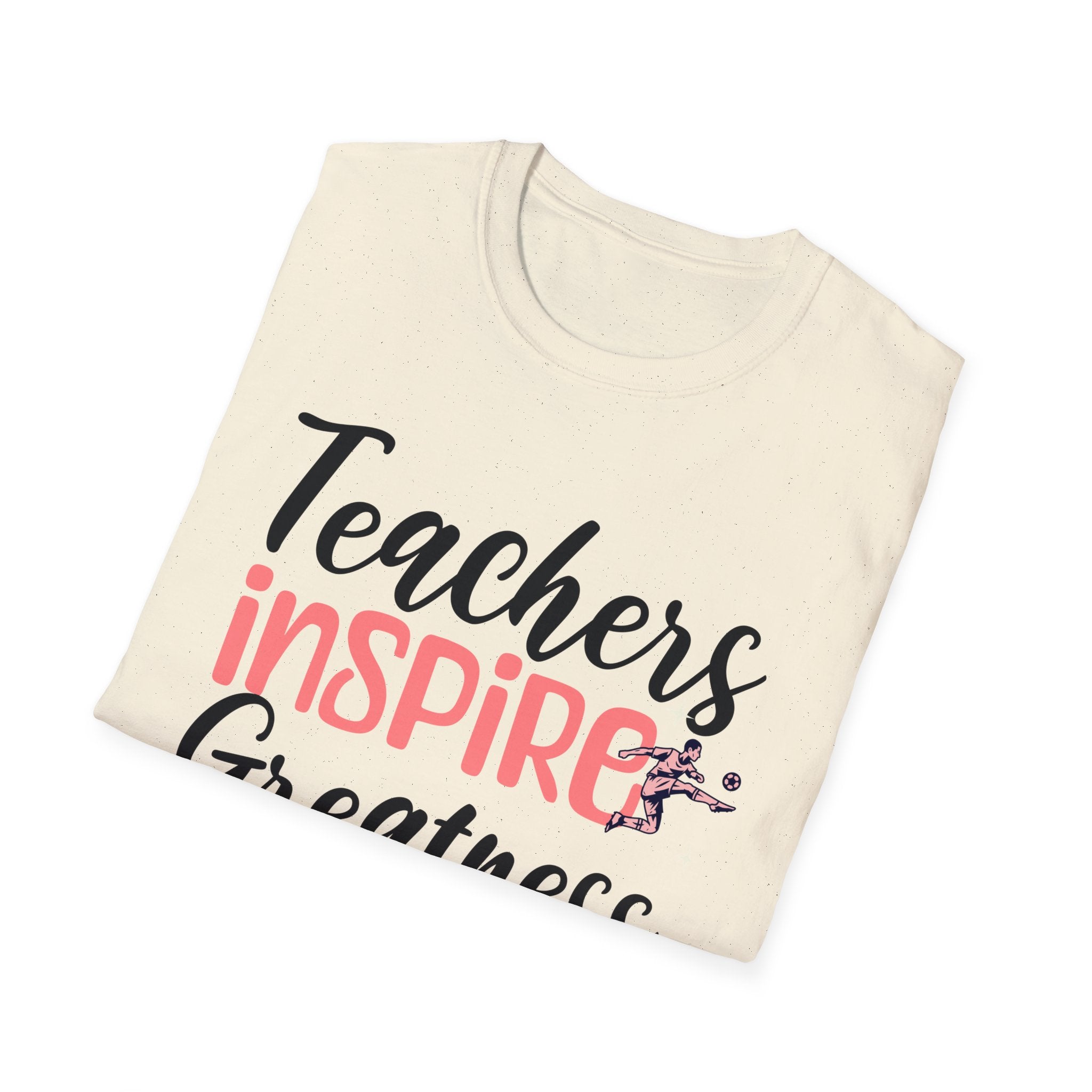 Teachers Inspire Greatness Unisex Softstyle T-Shirt