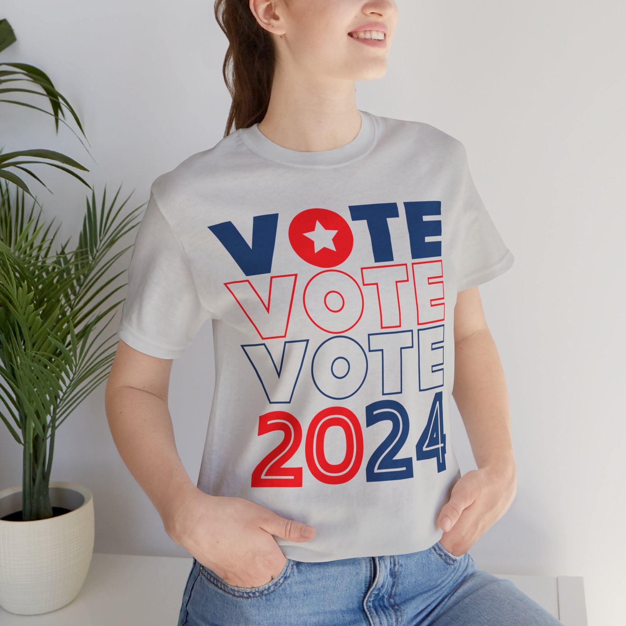 Vote 2024 Unisex Jersey Short Sleeve Tee