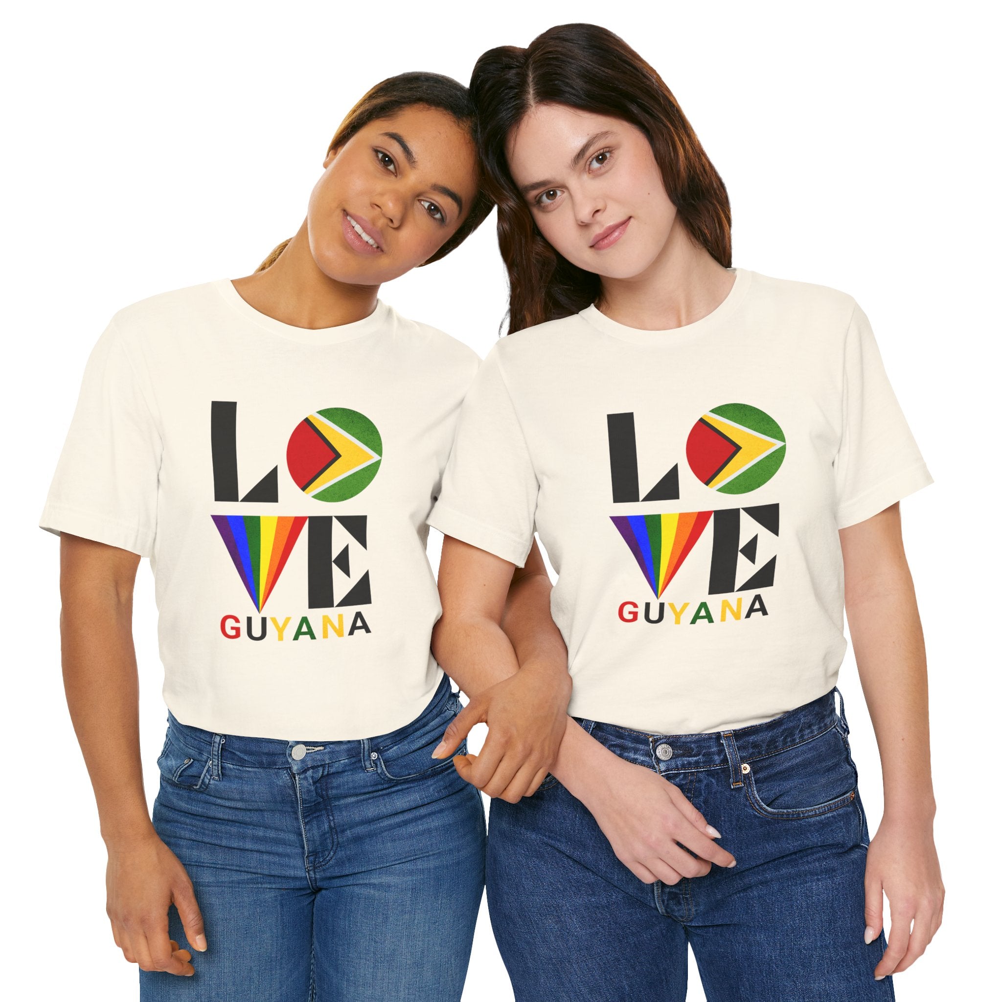 Love Guyana T-shirt, Gift for Him, Gift for Her, Gift for Guyanese