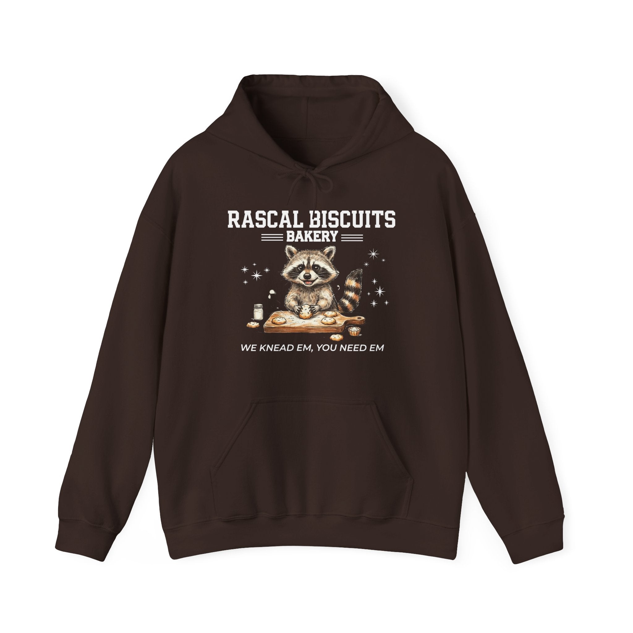 Funny Raccoon Hoodies, Rascal Biscuits Bakery Sweater, Sarcastic Sweatshirts