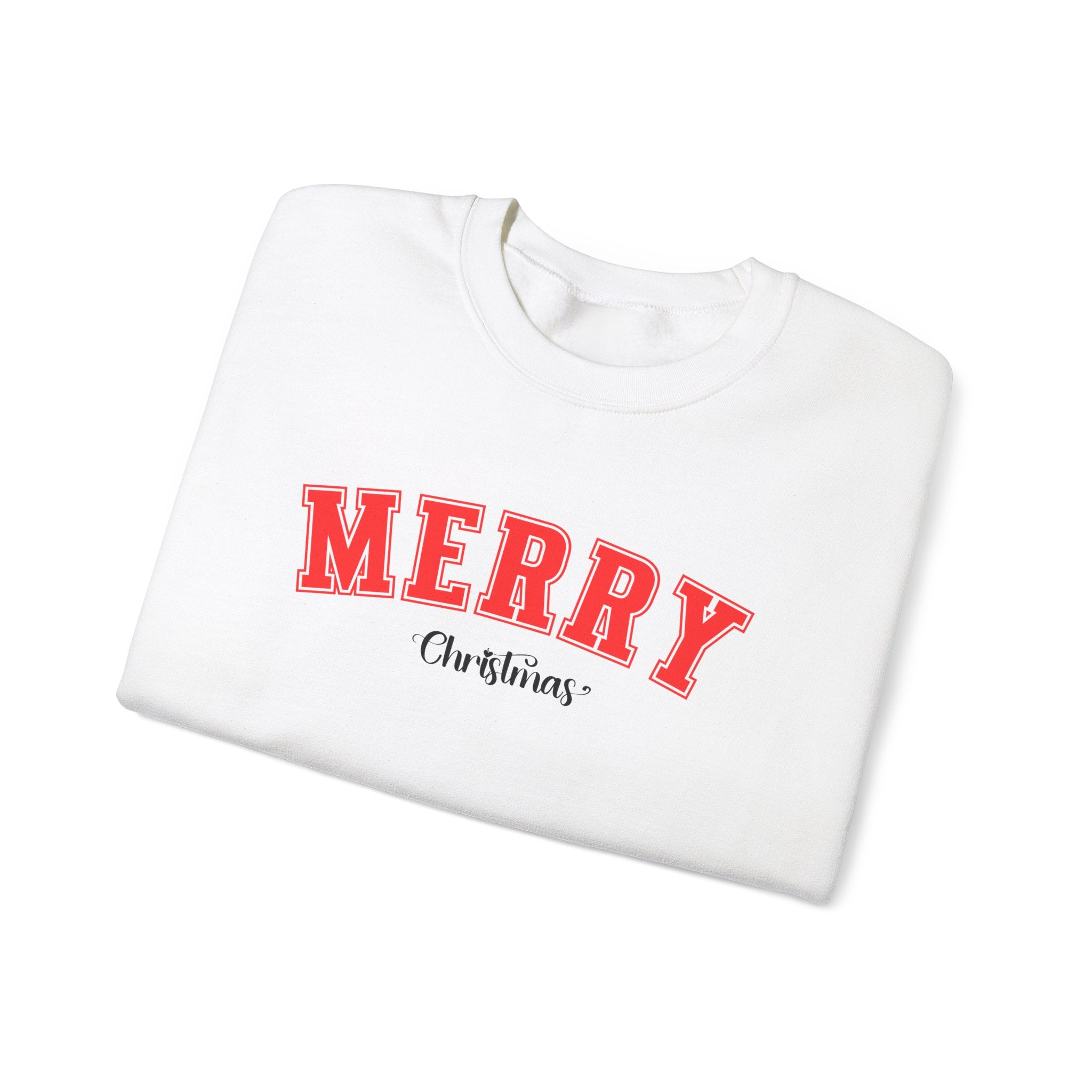 Christmas Shirt, Christmas Sweater, Merry Christmas Crewneck Sweatshirt, Christmas Gift, Gift for Friend, Gift for Mom, Gift for Dad