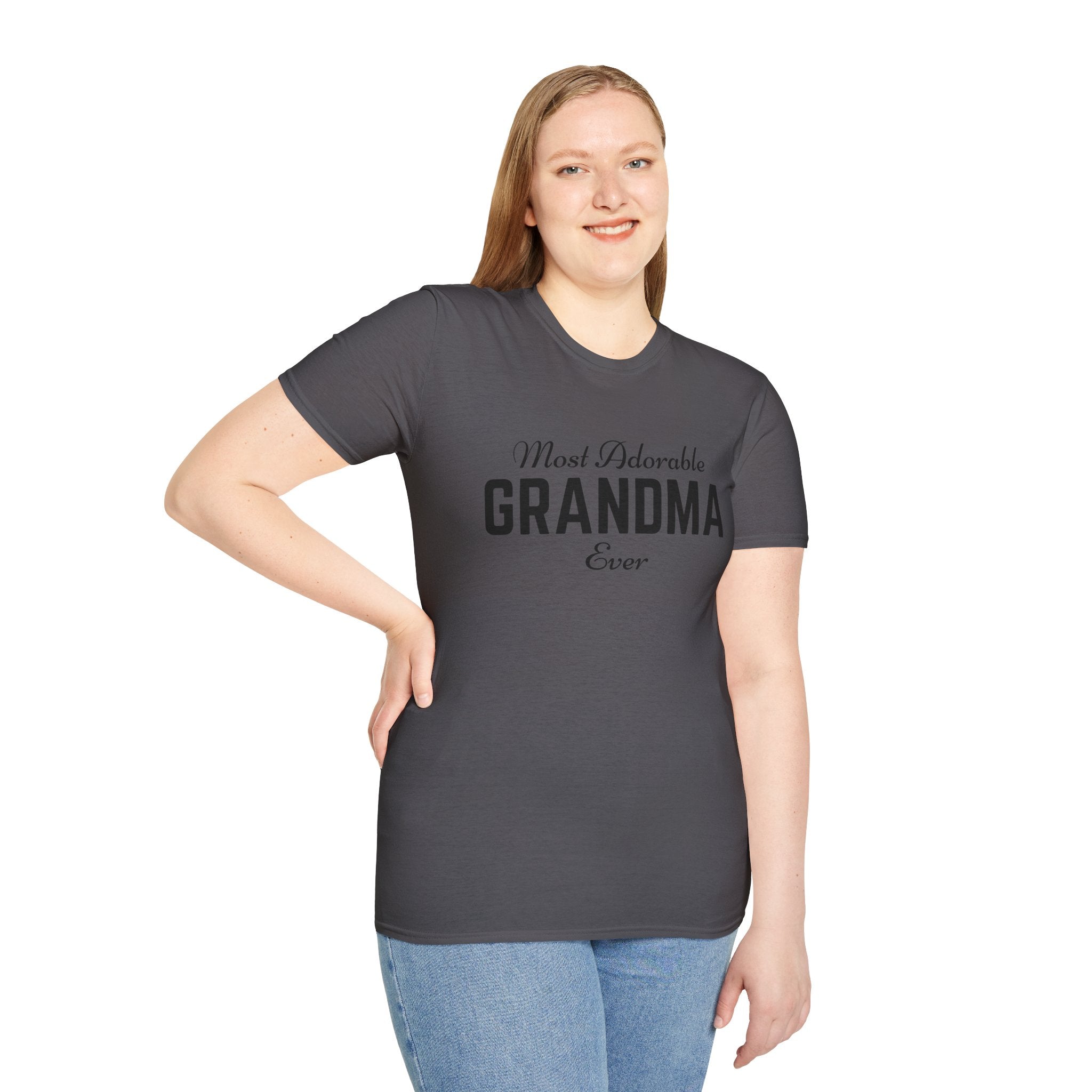 The Most Adorable Grandma ever Unisex Softstyle T-Shirt