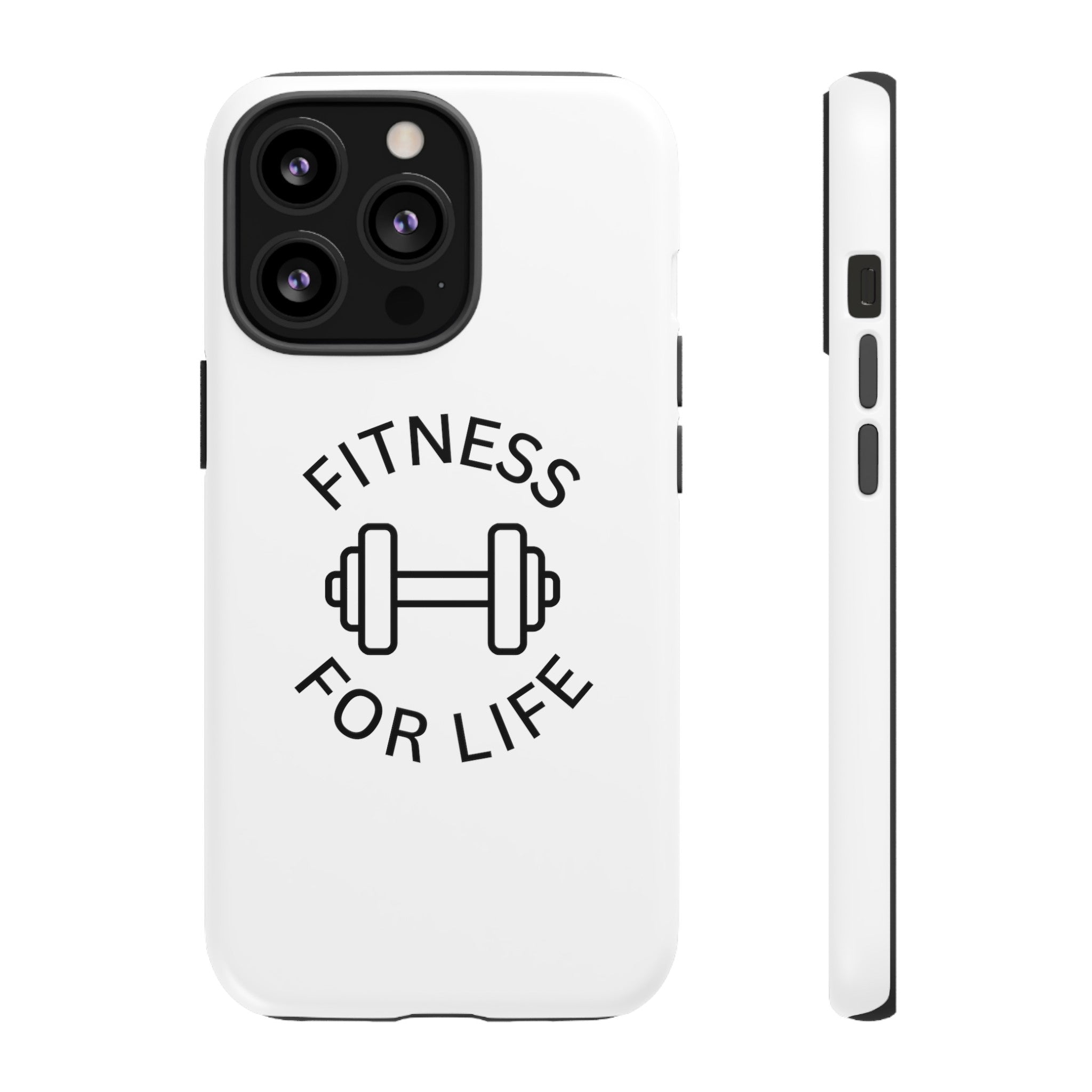 Fitness for Life Tough Iphone Cases, Iphone Case 15 Plus, Motivational Case, Iphone 15, Iphone 14, Iphone 14 Plus, Iphone 13, Iphone 12, Iphone 11