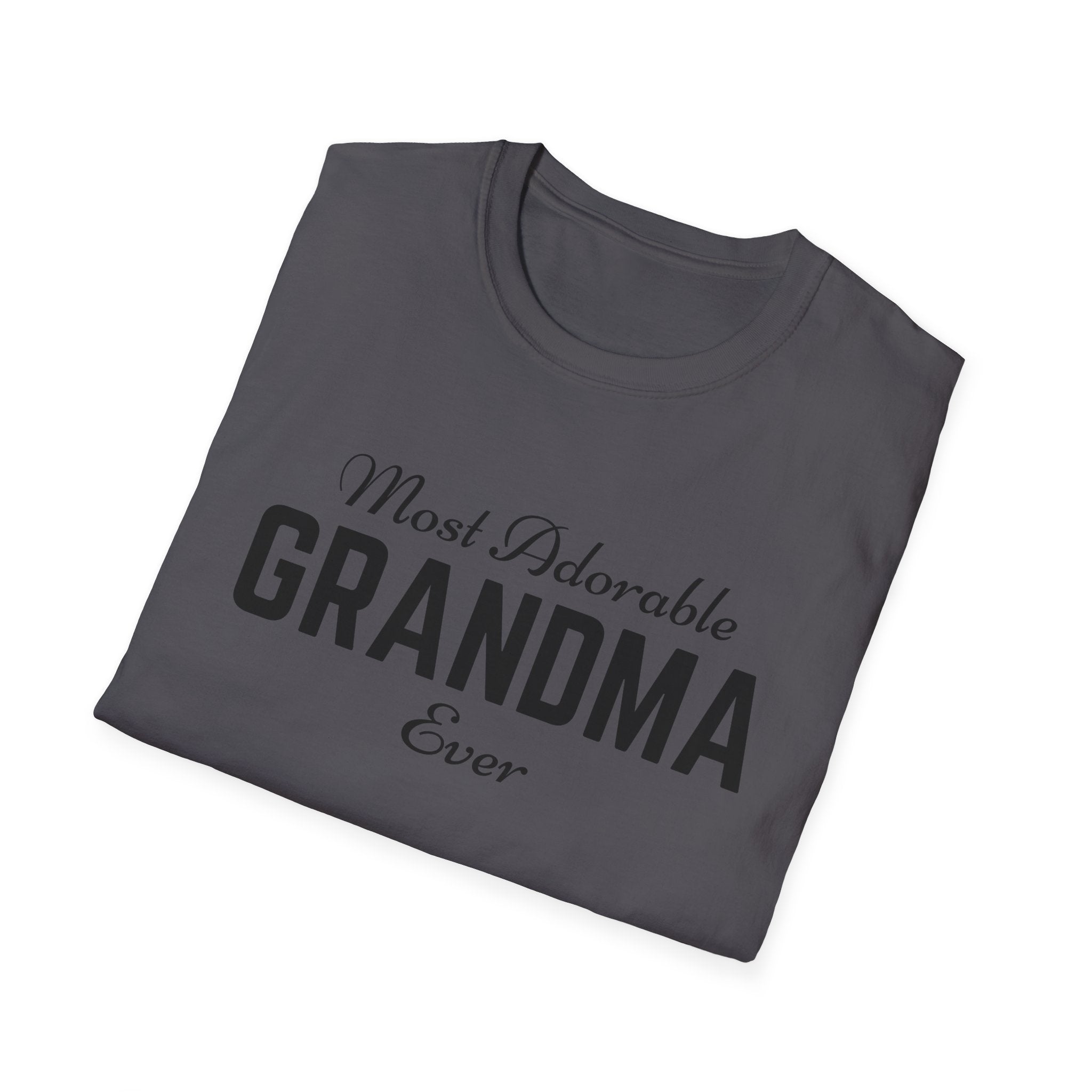 The Most Adorable Grandma ever Unisex Softstyle T-Shirt