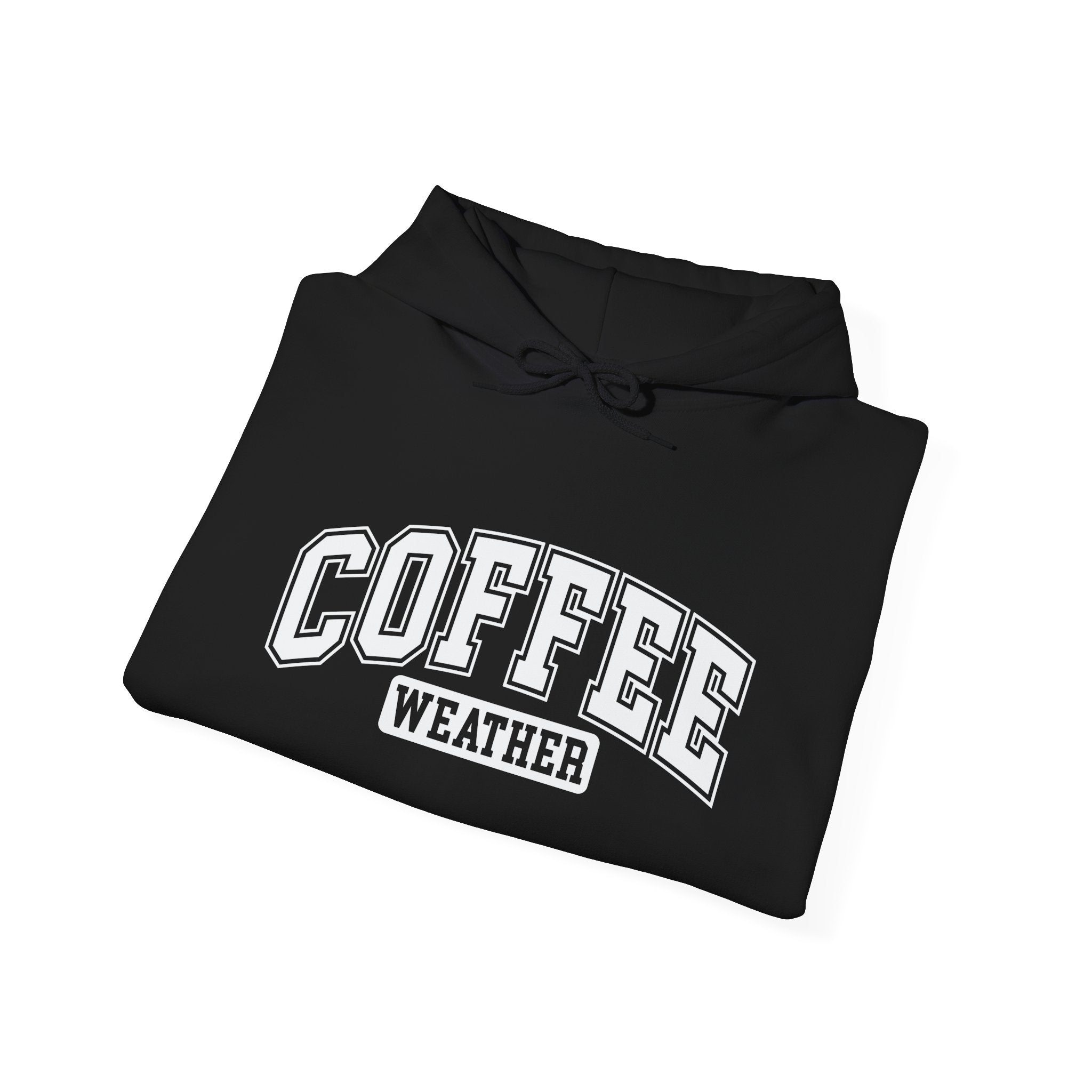 Coffee Lover Shirt, Coffee Lover Sweatshirt, Gift for Coffee Lover, Gift for Him, Gift for Her, Coffee Weather Unisex Heavy Blend™ Hoodie