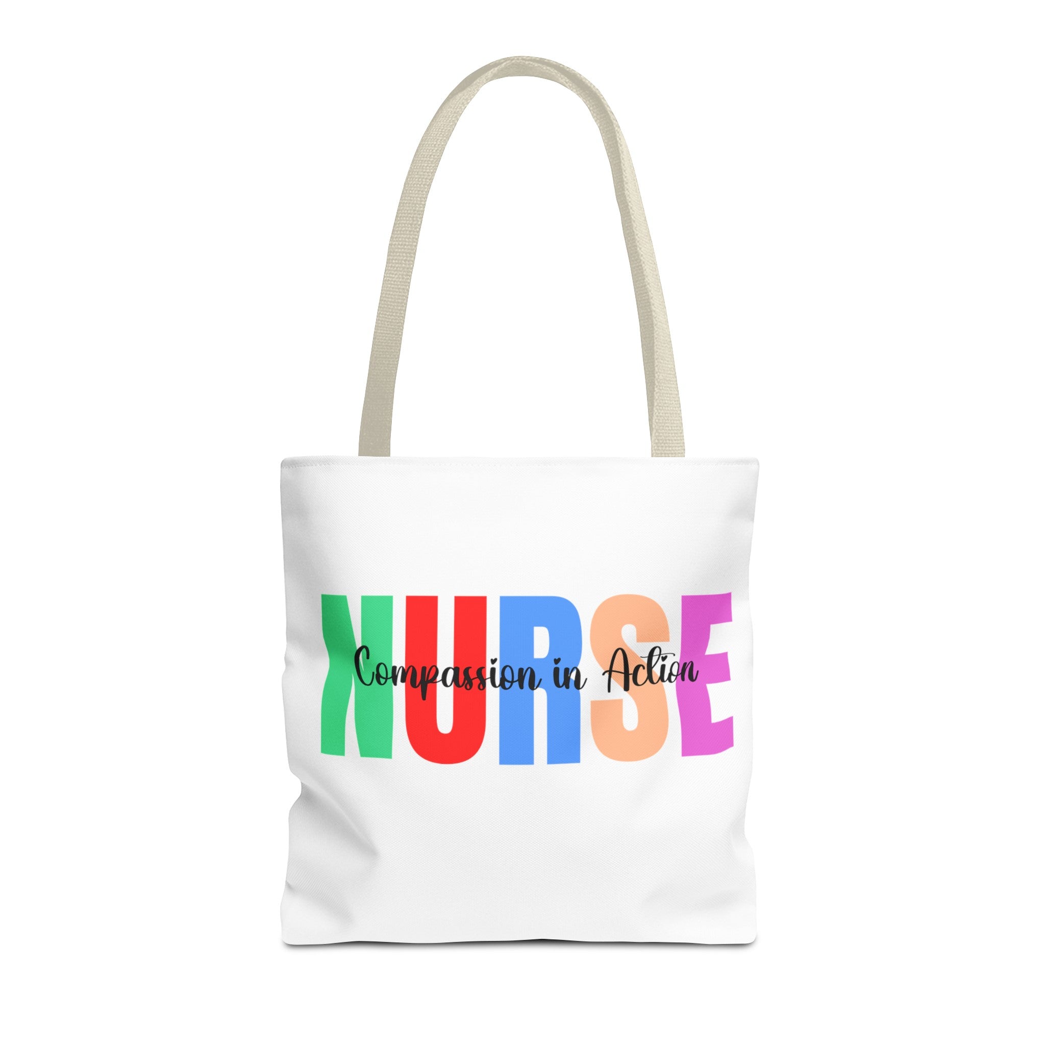 Nurse Compassion In Action Tote Bag (AOP)