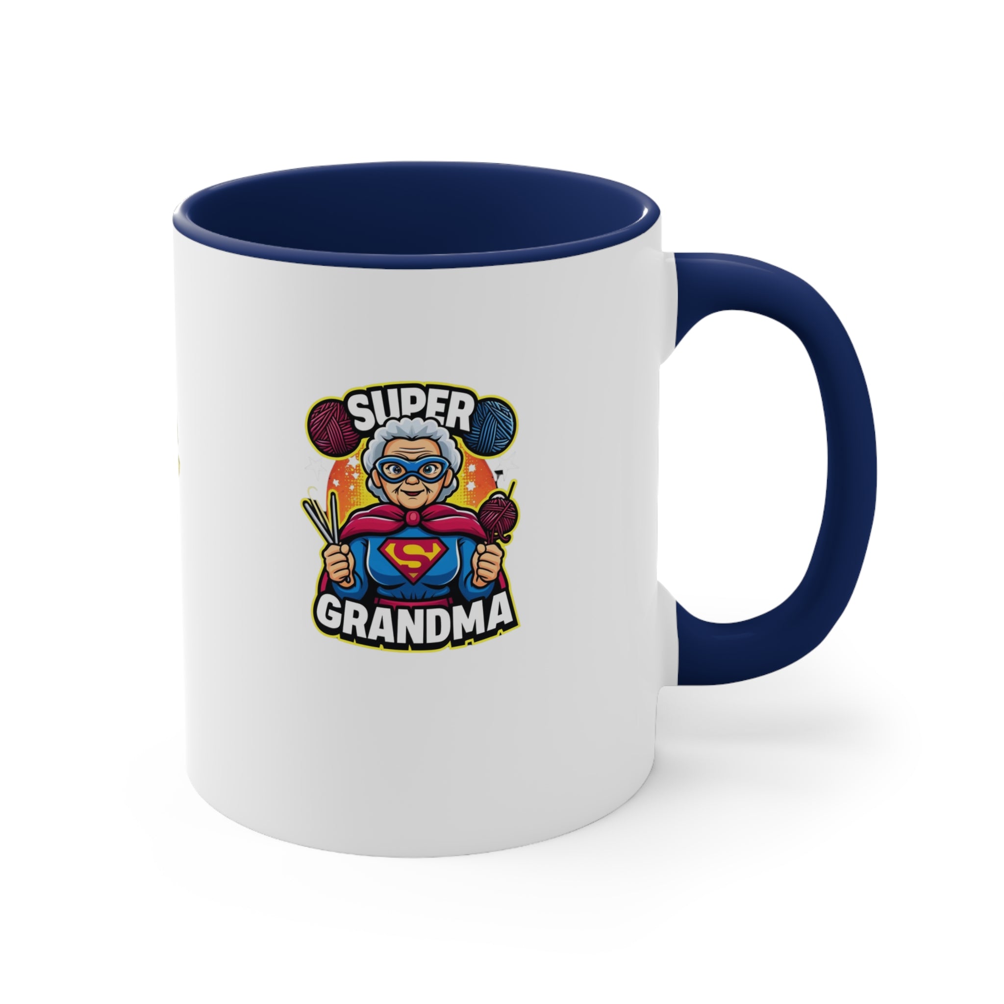 Super Grandma Accent Coffee Mug, 11oz